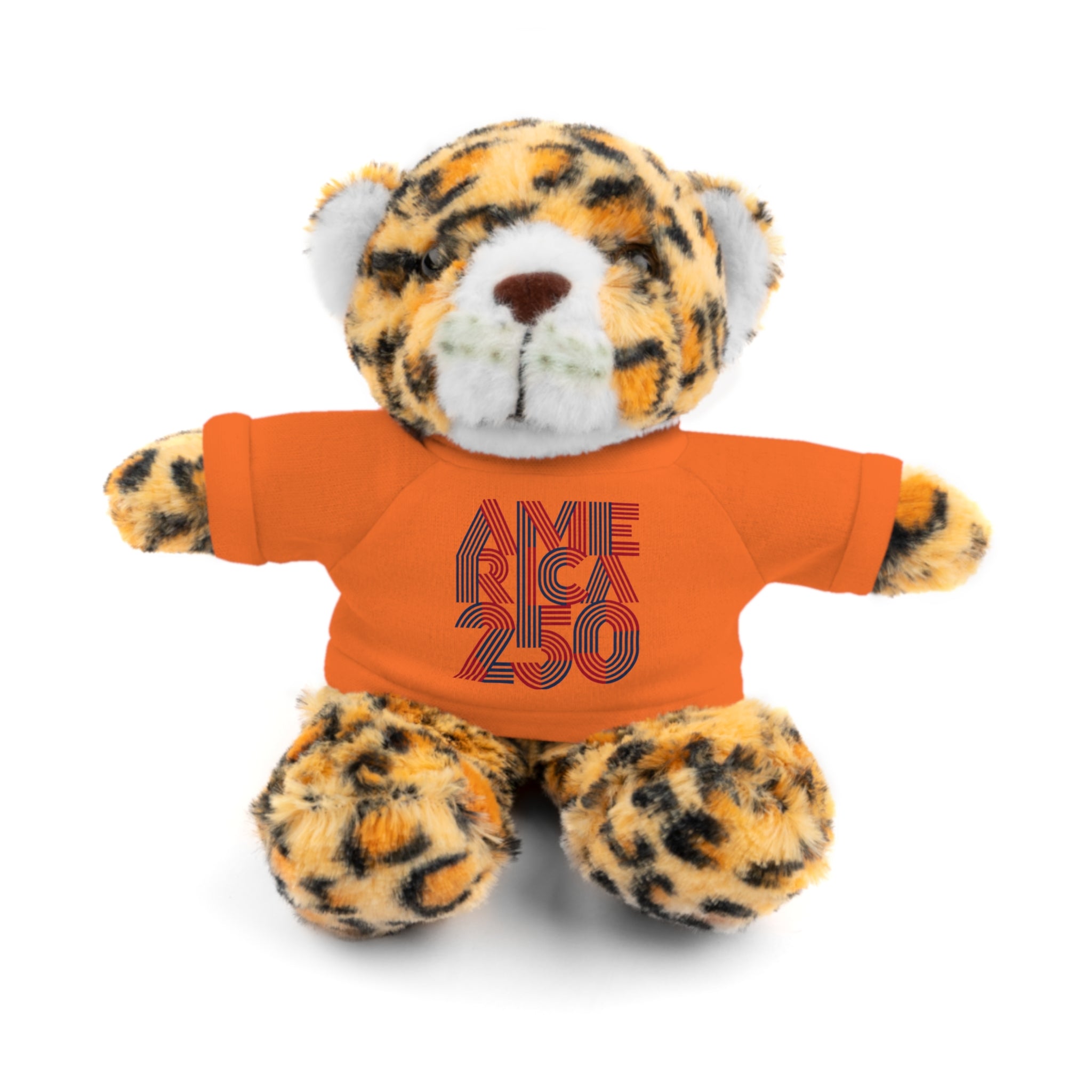 America 250 Teddy Bear plush | Patriotic stuffed animal with tee