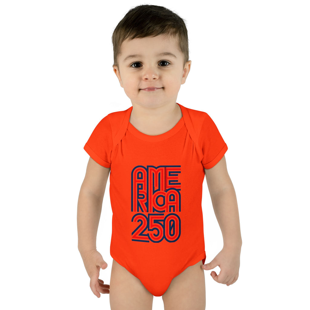 America 250 Infant Bodysuit | USA Flag