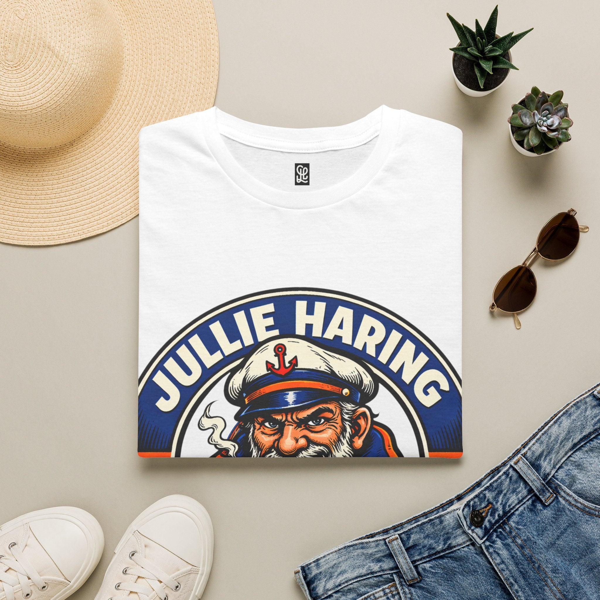 FIFA World Cup 2026 Dutch T-Shirt — 'Jullie Haring Onze Maatjes' Sailor Graphic Tee