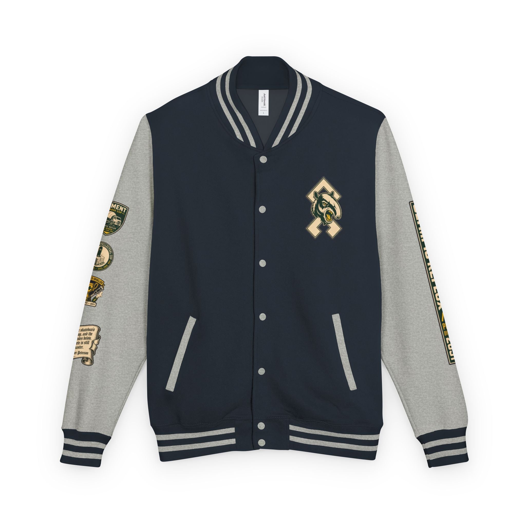 OR Olympic Reflux Varsity Jacket — Alexander Peterson "The Concrete is Master" Edition