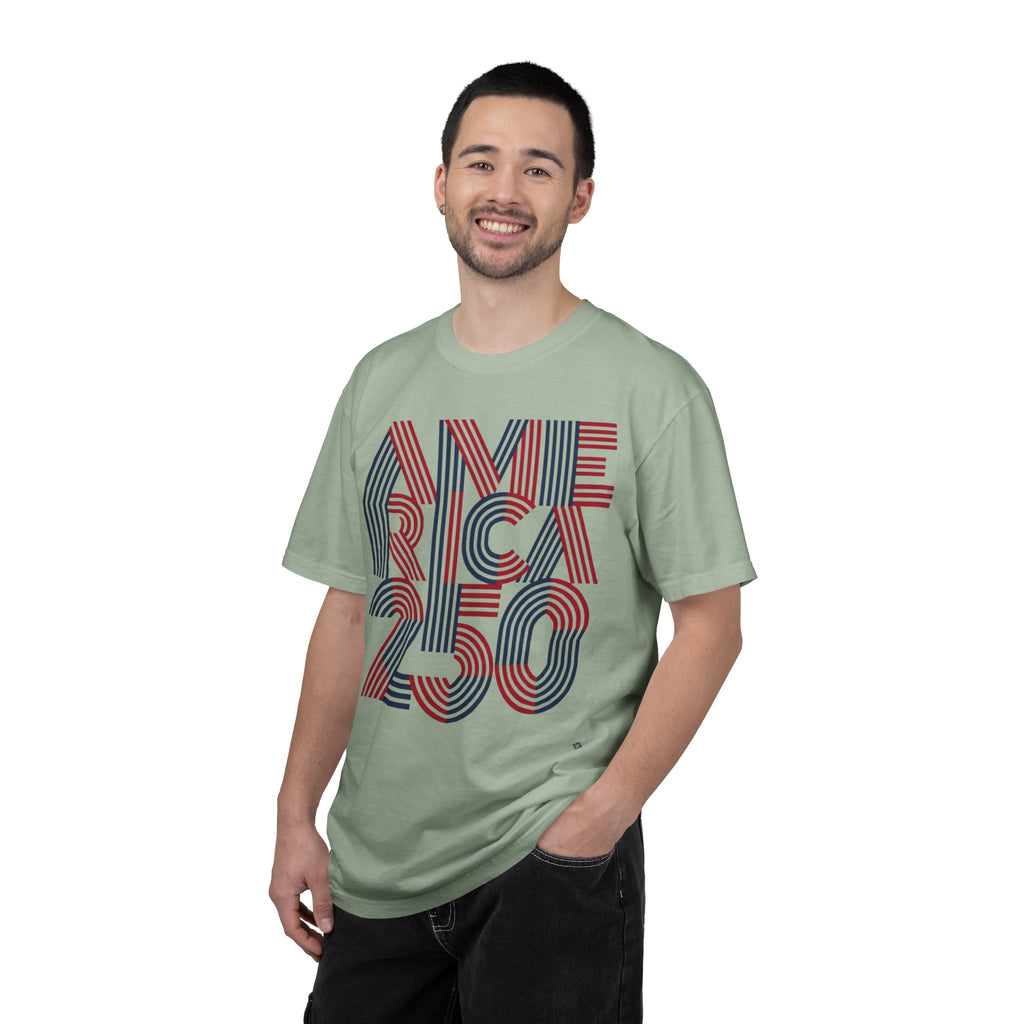 America 250 Unisex Personalized Garment-Dyed T-shirt