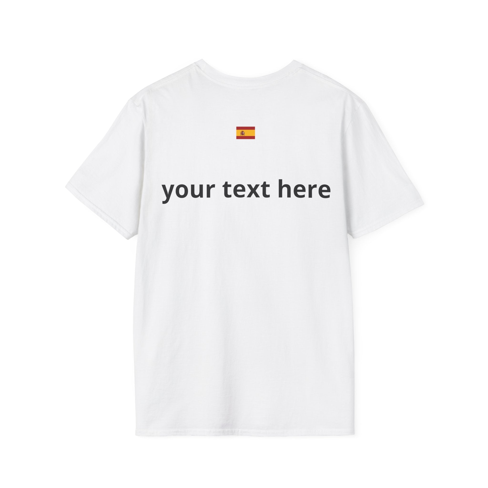 fifa-world-cup-2026-personalizable-spain-t-shirt-uno-no-es-suficiente-don-quixote-sunset-graphic - Retro Football Apparel oryggy
