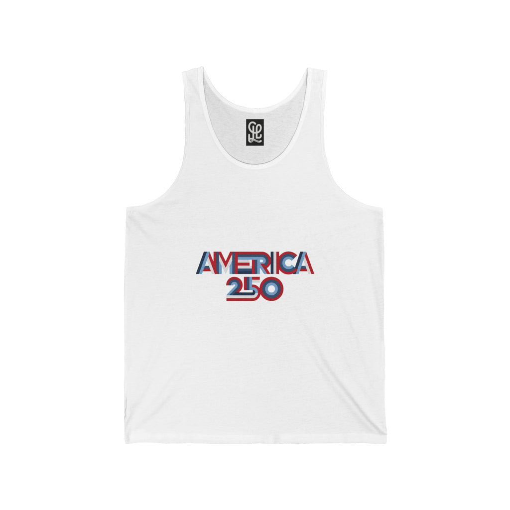 America 250 Patriotic Tank Top — 250th Anniversary USA Celebration