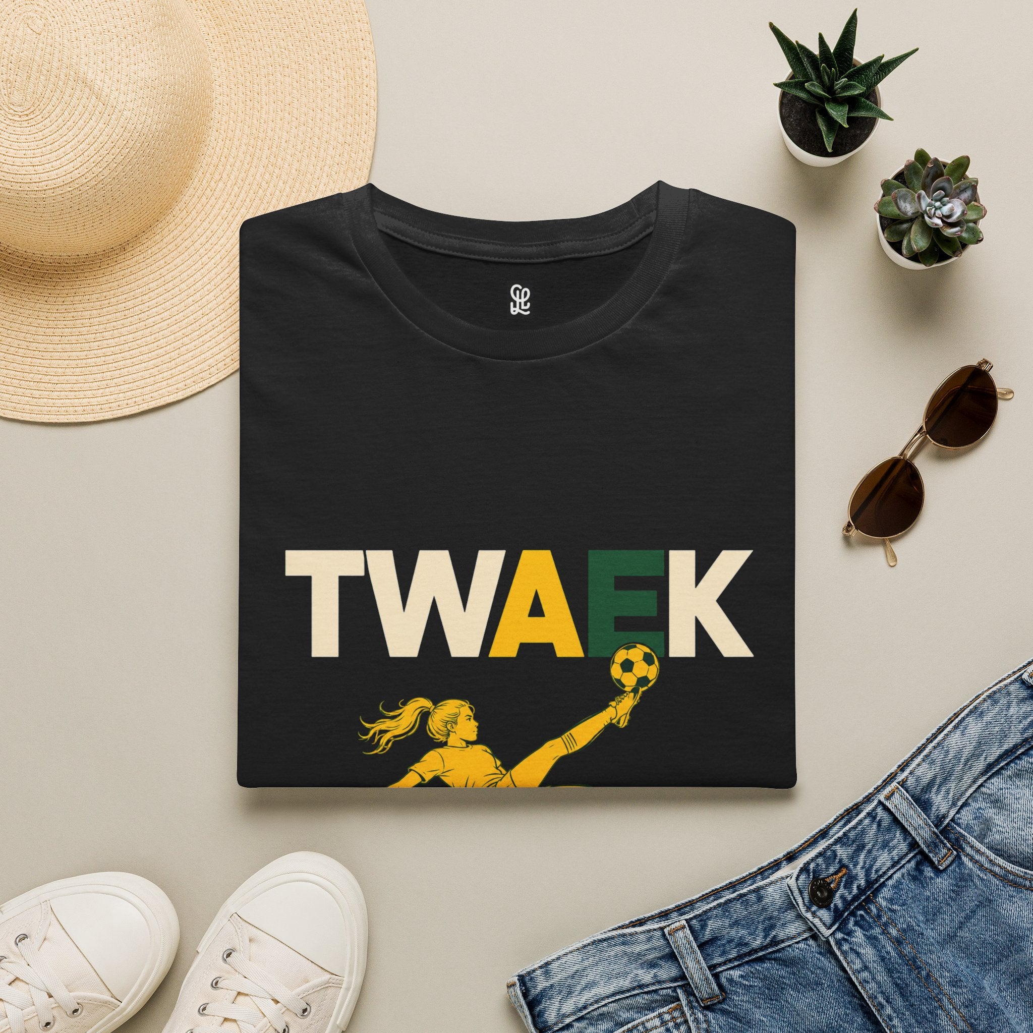 oryggy Originals "TWAEK" Tee — Inclusive Overhead-Kick Streetwear Shirt