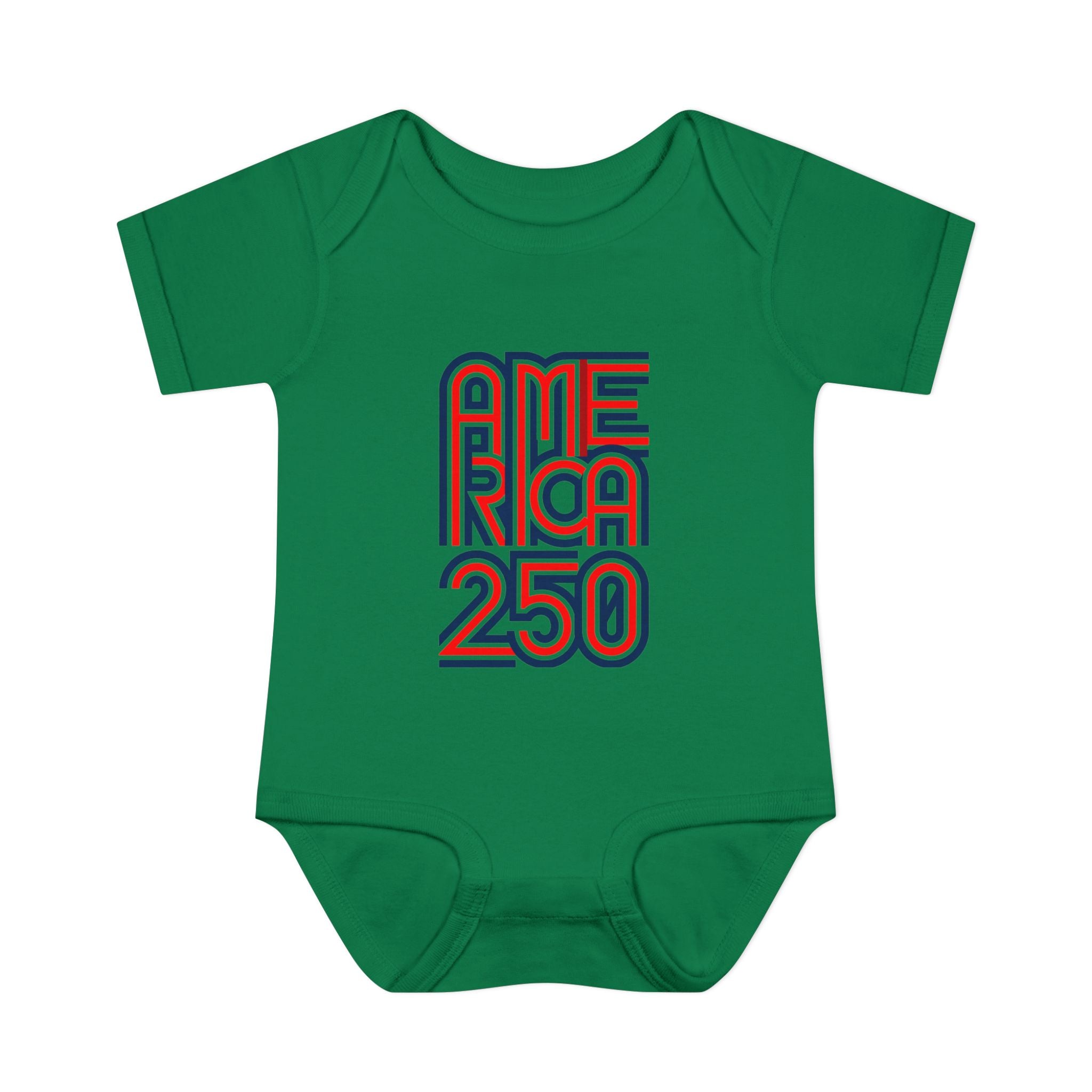America 250 Personalized Infant Bodysuit | USA Flag