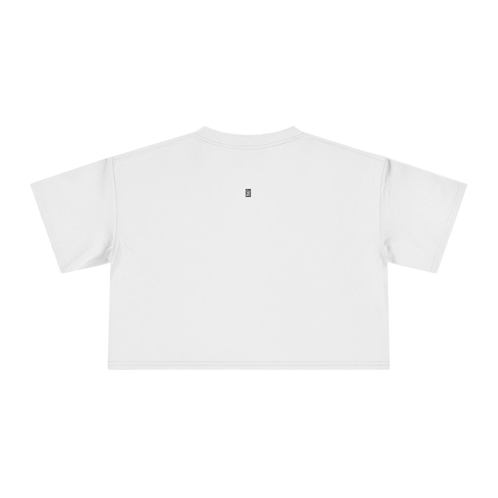 America 250 Crop Tee — Patriotic 3D Red & Blue Graphic