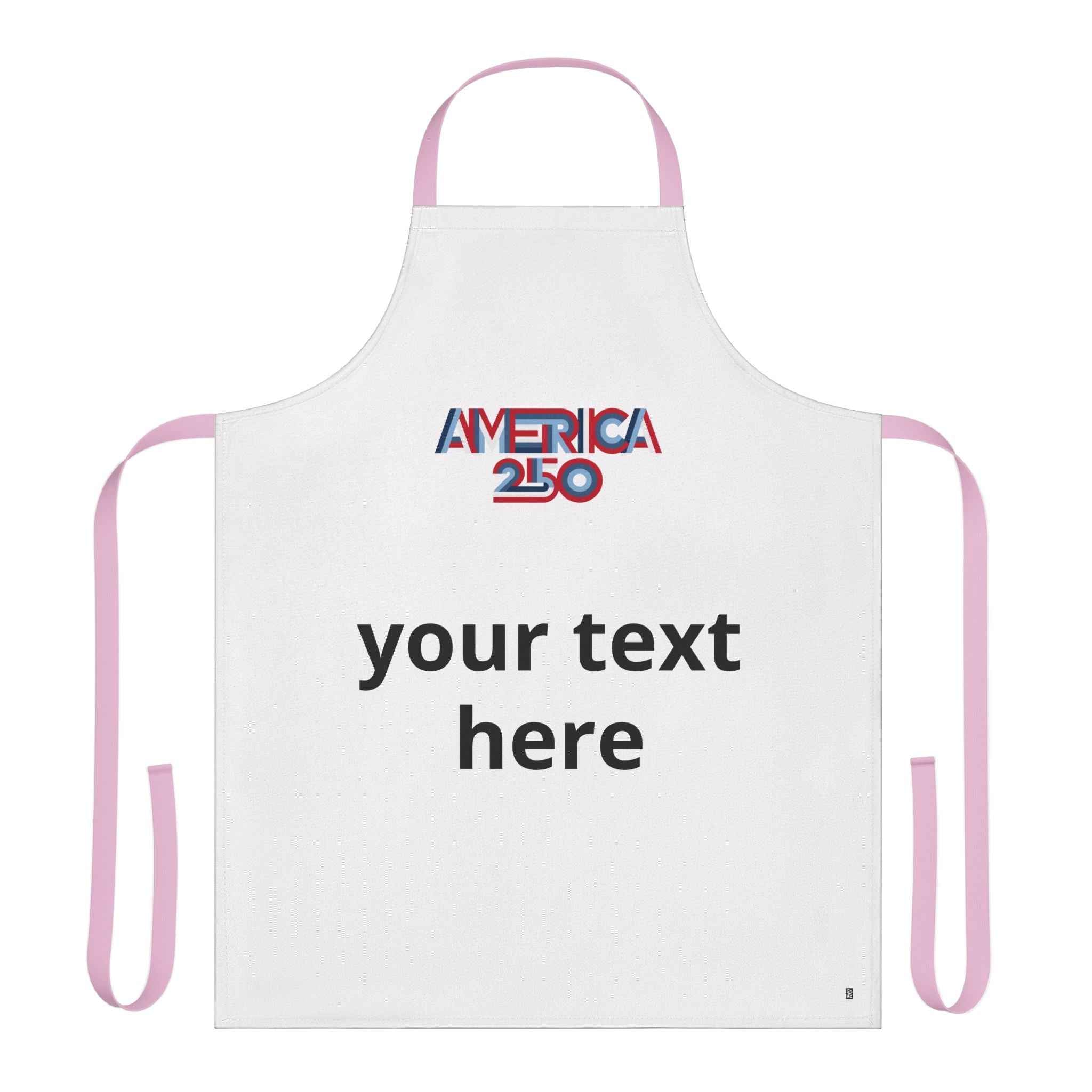 America 250 Personalized Apron | Patriotic 4th of July Kitchen Apron