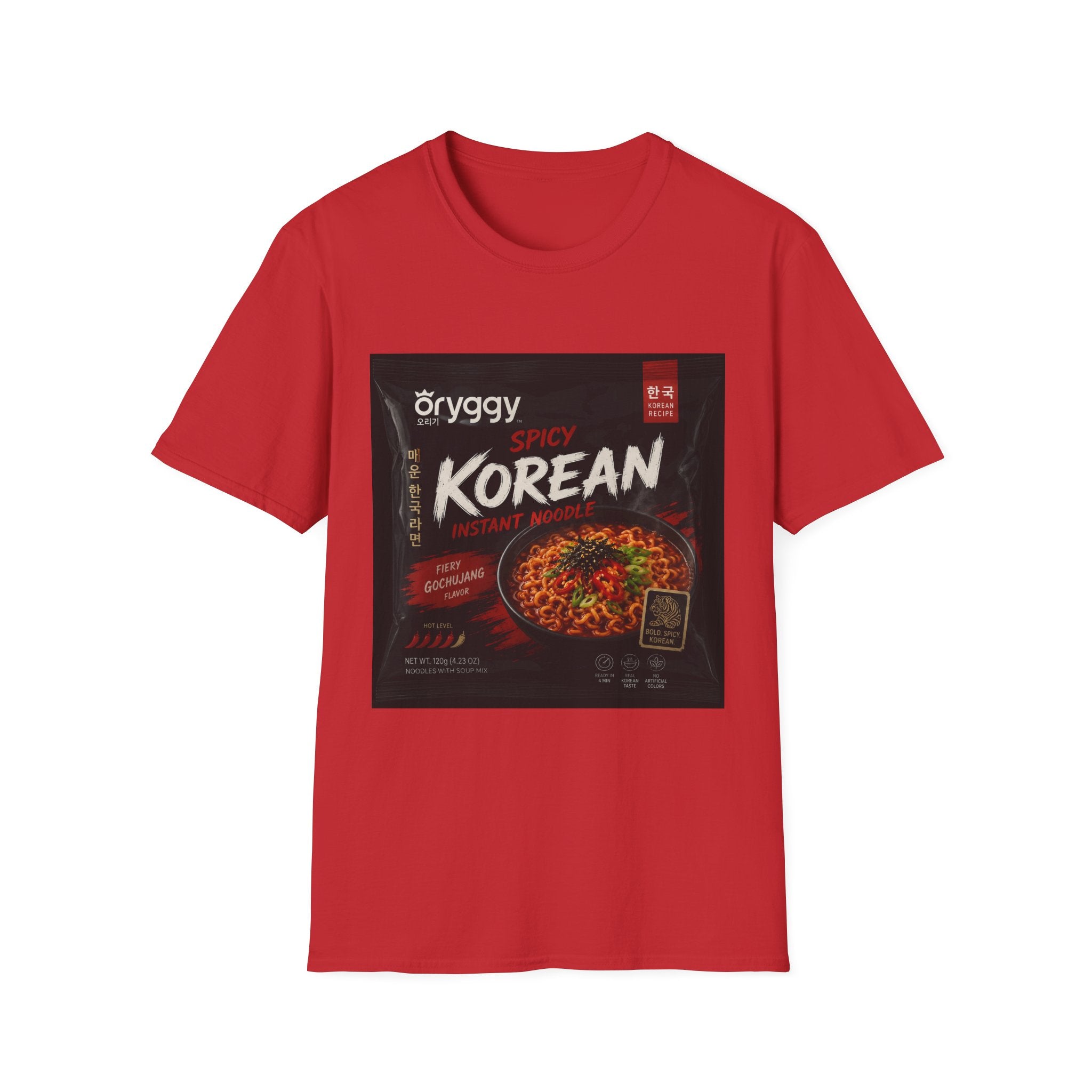 oryggy Originals Summer line Korean Spicy Instant Noodle T-Shirt