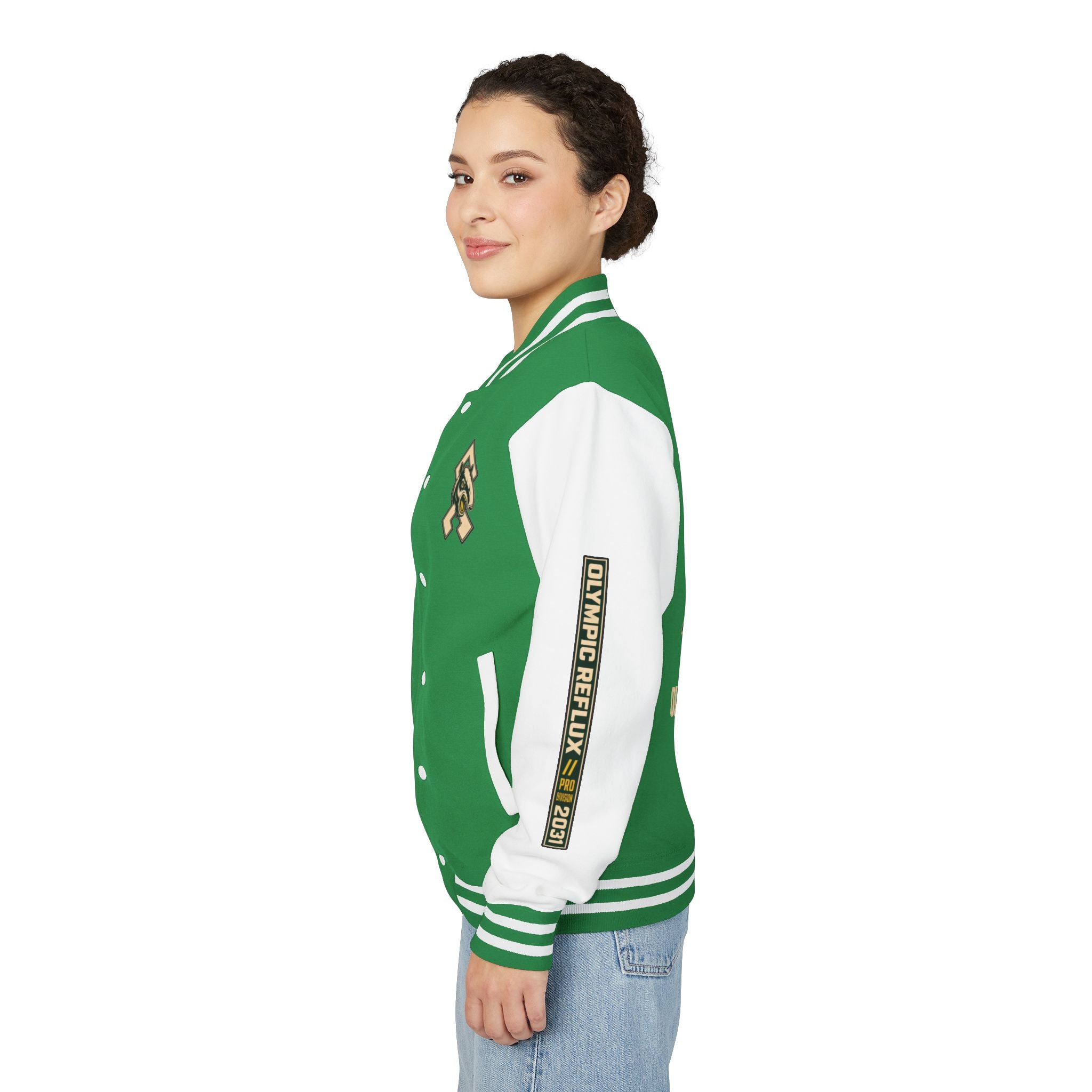 OR Olympic Reflux Varsity Jacket — Alexander Peterson "The Concrete is Master" Edition