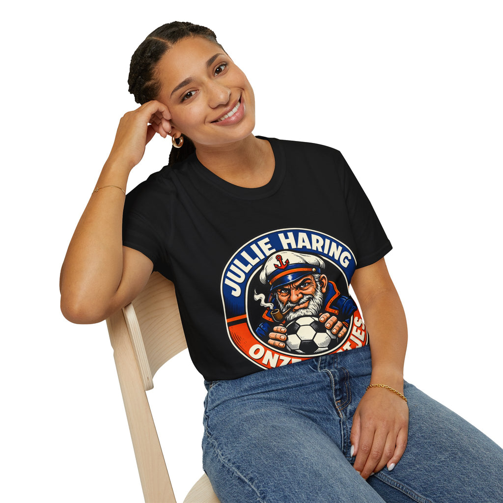 FIFA World Cup 2026 Dutch T-Shirt — 'Jullie Haring Onze Maatjes' Sailor Graphic Tee