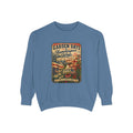 America 250 Garden Days Summer Sweatshirt — "Sweet Summer Wings" Vintage Floral 4th of July Crewneck