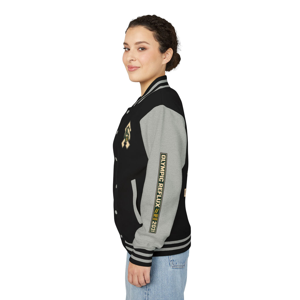 OR Olympic Reflux Varsity Jacket — Alexander Peterson "The Concrete is Master" Edition