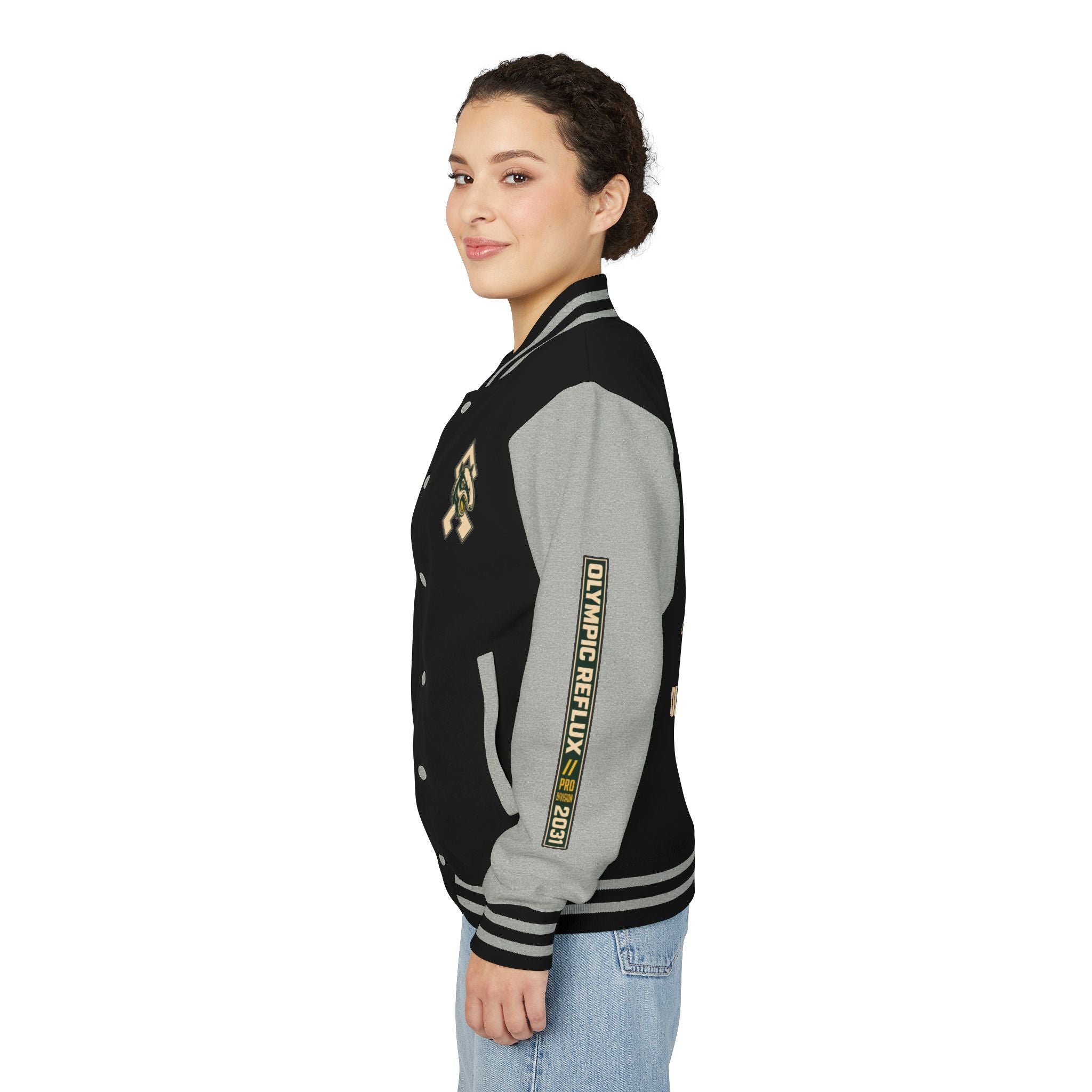 OR Olympic Reflux Varsity Jacket — Alexander Peterson "The Concrete is Master" Edition