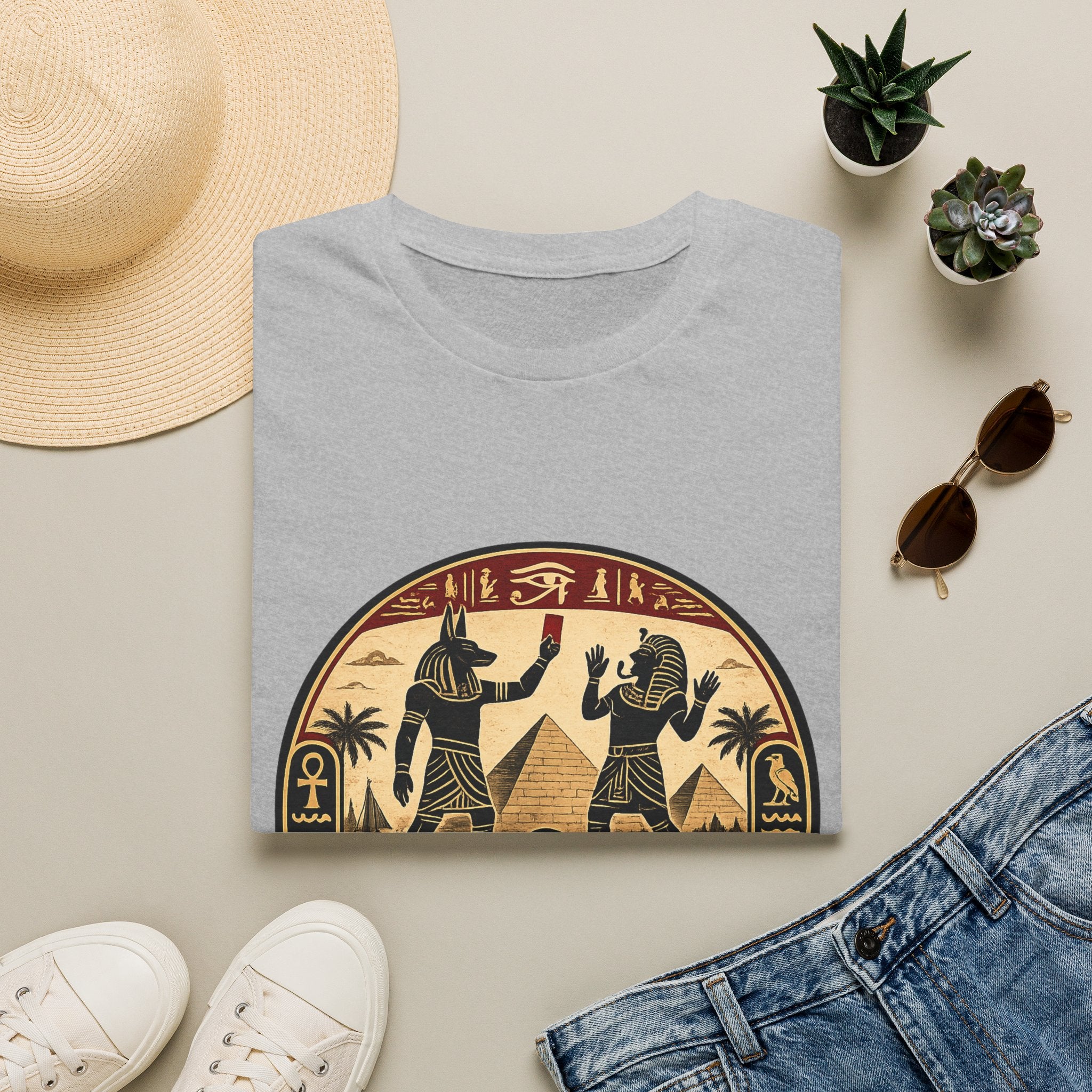fifa-2026-ancient-egypt-t-shirt-5-000-years-nothings-changed-vintage-pyramid-design - Retro Football Apparel oryggy