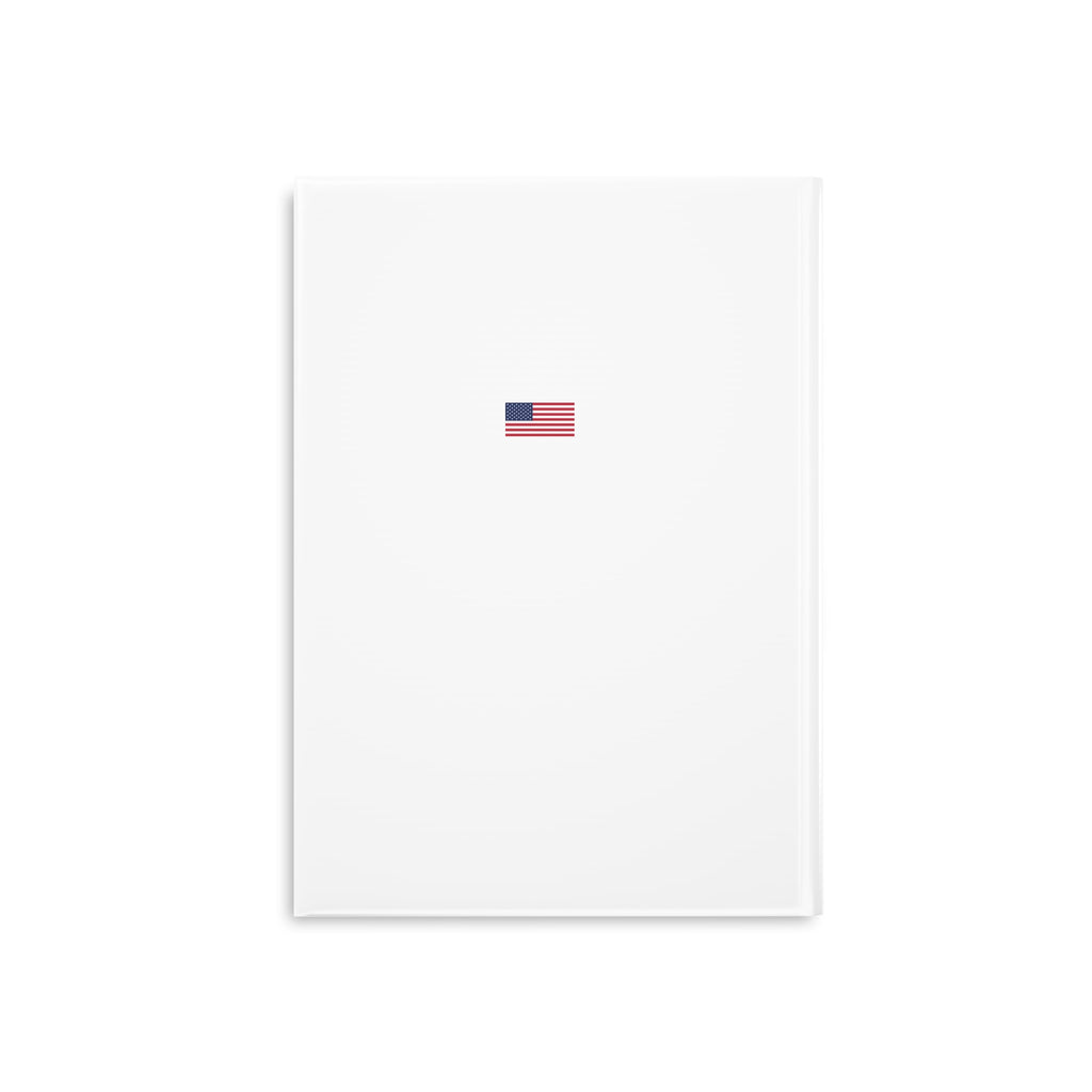 America 250 Hardcover Notebook | Patriotic USA Flag Journal