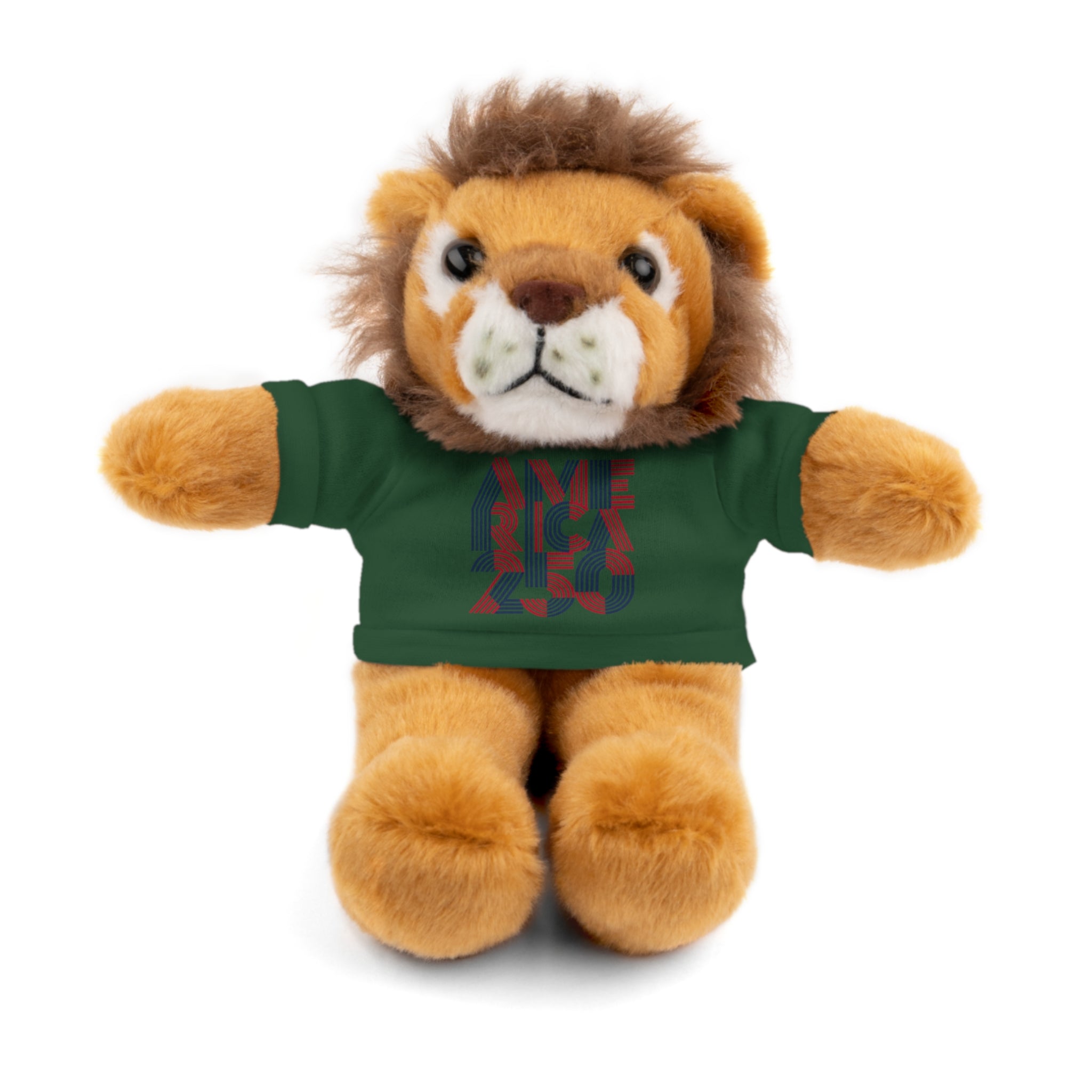 America 250 Teddy Bear plush | Patriotic stuffed animal with tee