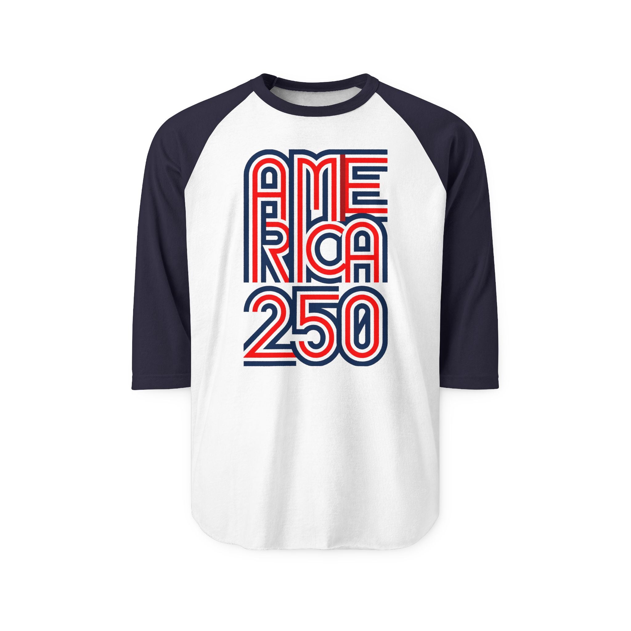 Unisex Three-Quarter Sleeve Raglan Shirt