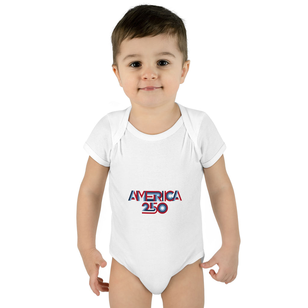 America 250 Baby Bodysuit — Patriotic Infant Onesie for 250th Anniversary