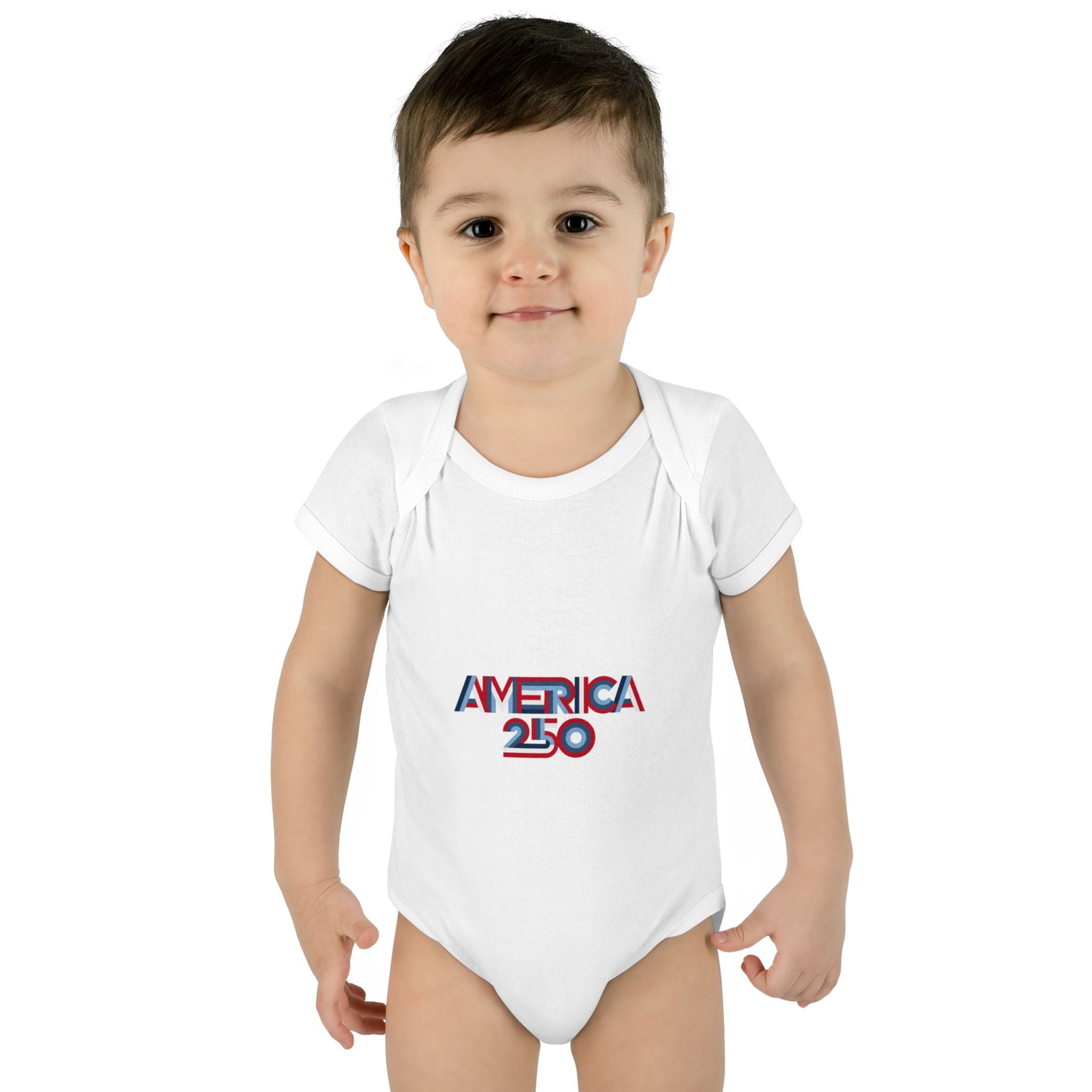America 250 Baby Bodysuit — Patriotic Infant Onesie for 250th Anniversary