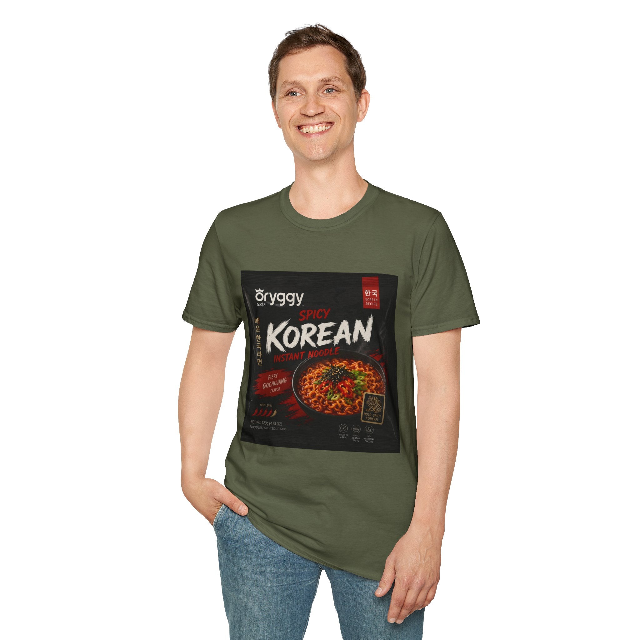 oryggy Originals Summer line Korean Spicy Instant Noodle T-Shirt
