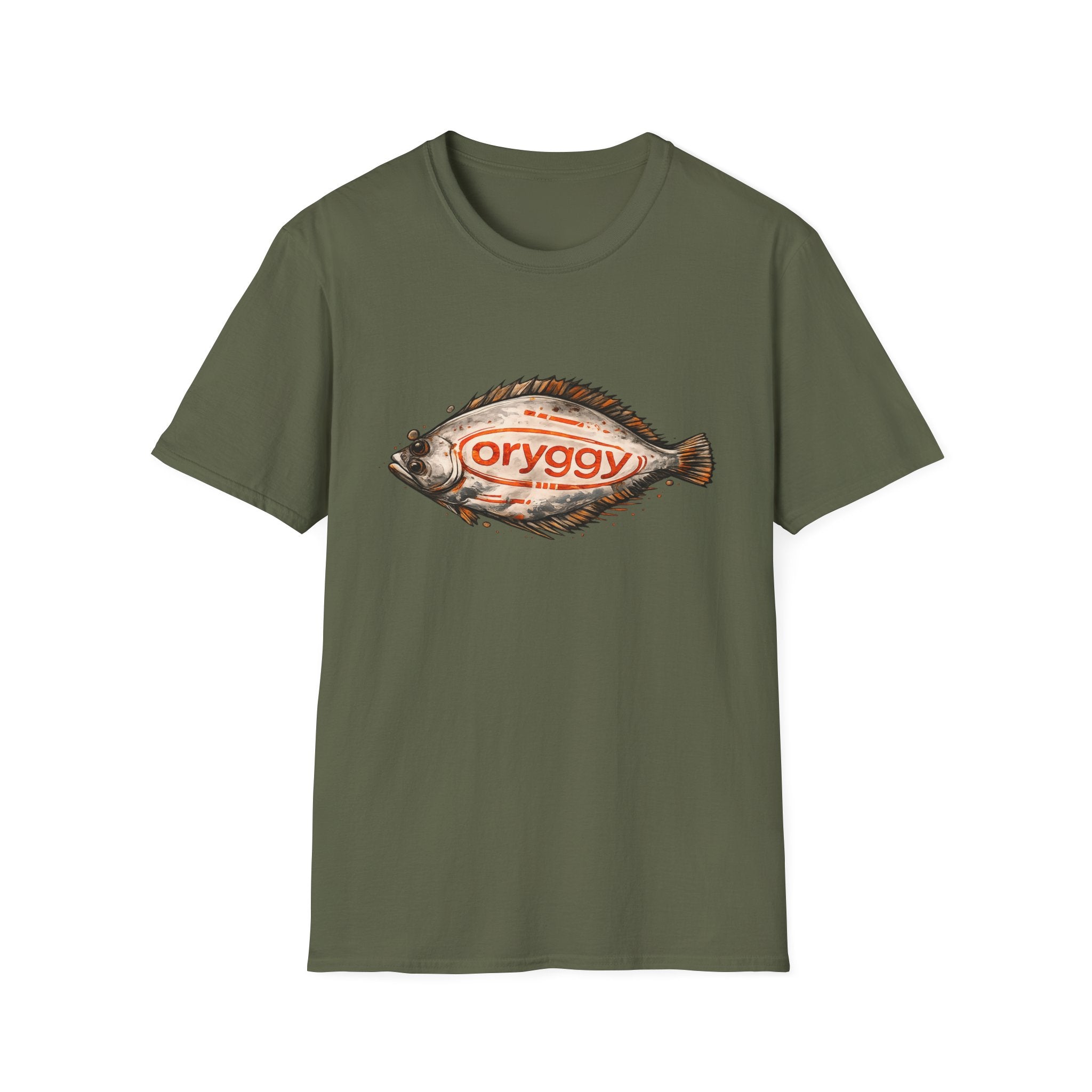 oryggy Originals Summer line Vintage Fish T-Shirt