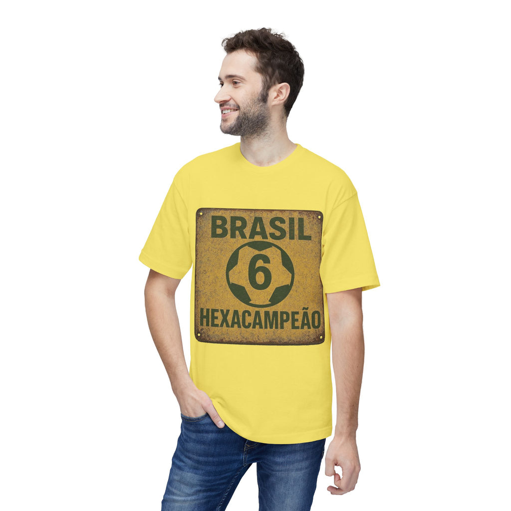 FIFA World Cup 2026 Brasil Hexacampeão 6 Soccer T-Shirt