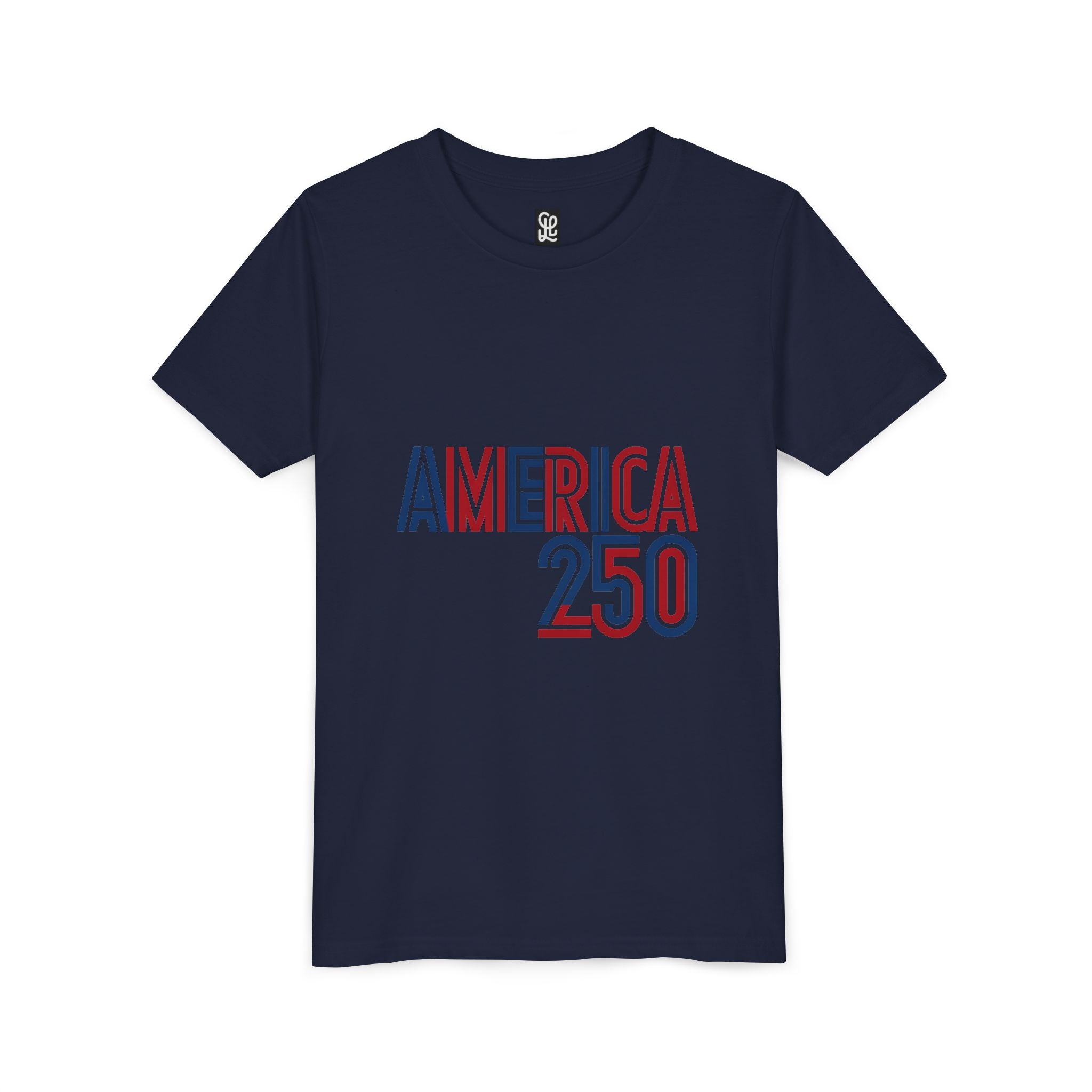 America 250 Youth Tee | Patriotic USA Flag Independence Day