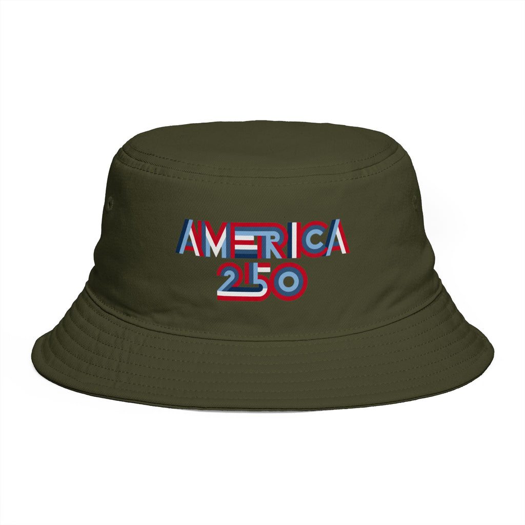 America 250 Bucket Hat | Patriotic USA Anniversary