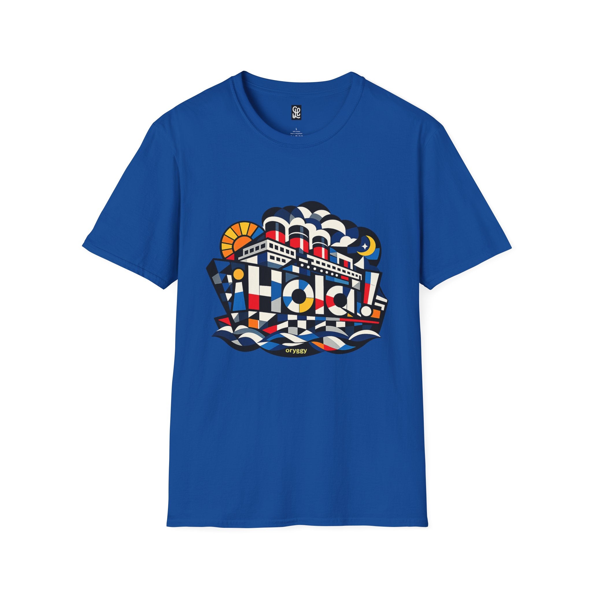 oryggy Originals Summer line T-Shirt — Retro Nautical Cruise Graphic "¡Hola!" Tee