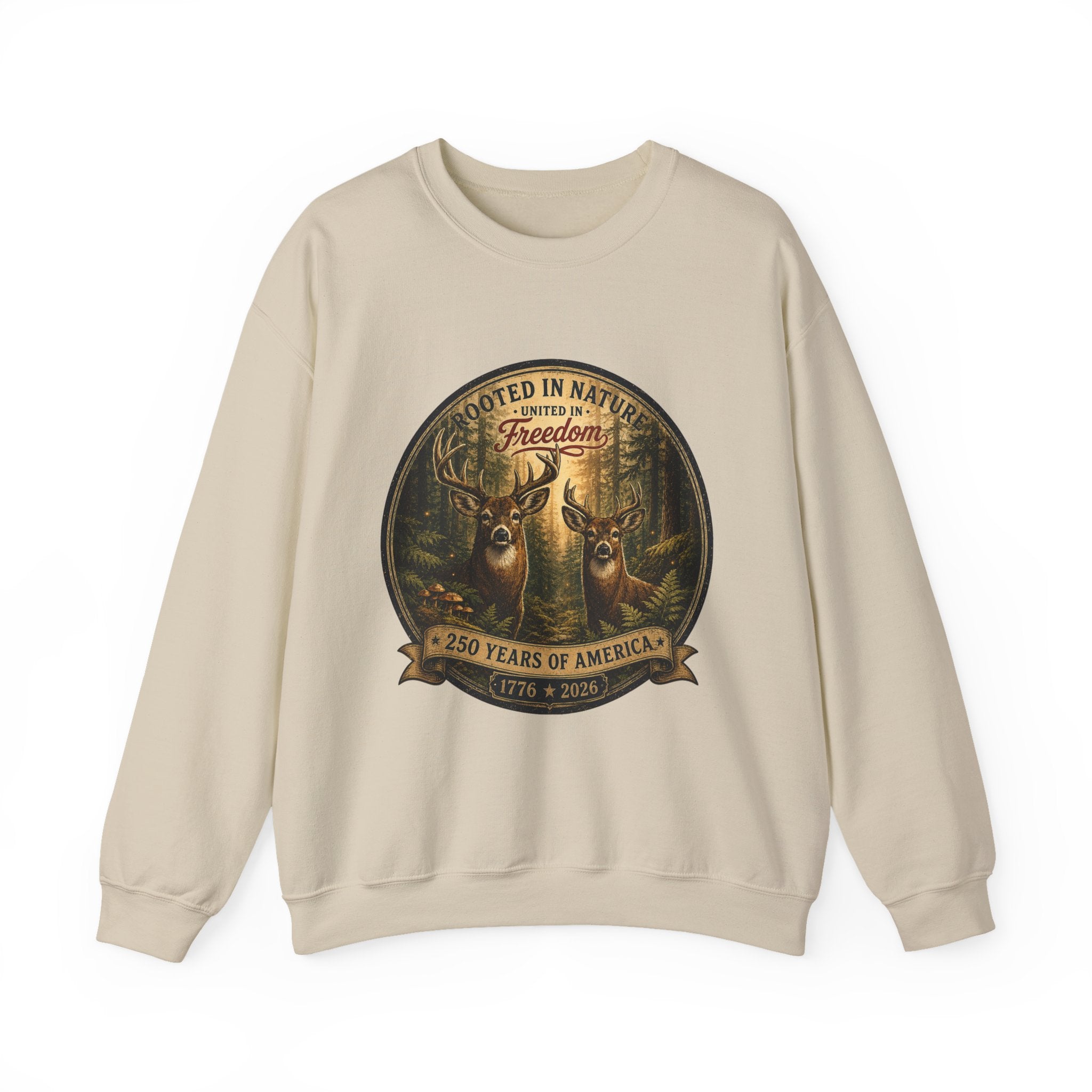 America 250 sand color variant sweatshirt flat lay view curated by oryggy