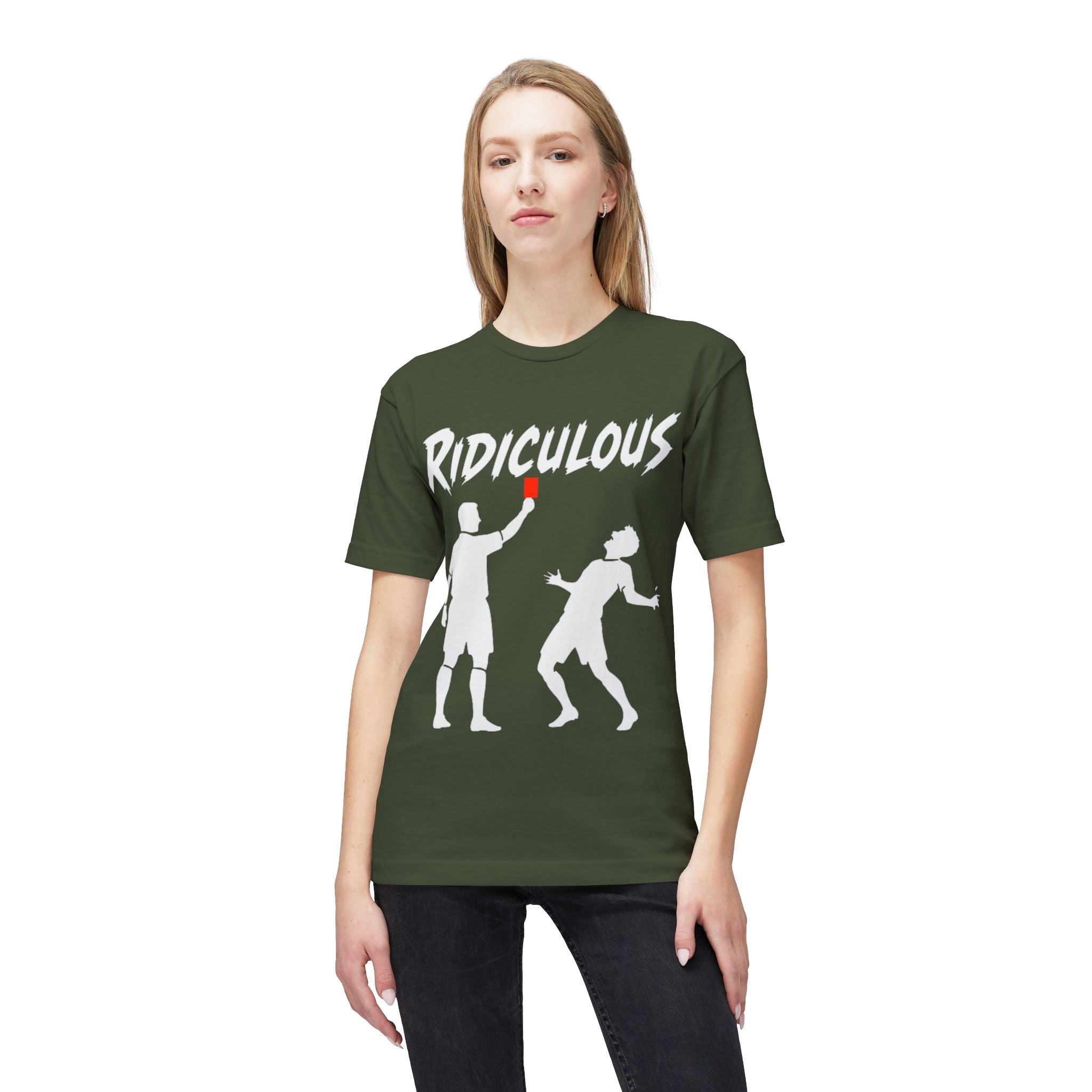 FIFA World Cup 2026 Ridiculous T-Shirt — Silhouette Prank Phone Flash Design