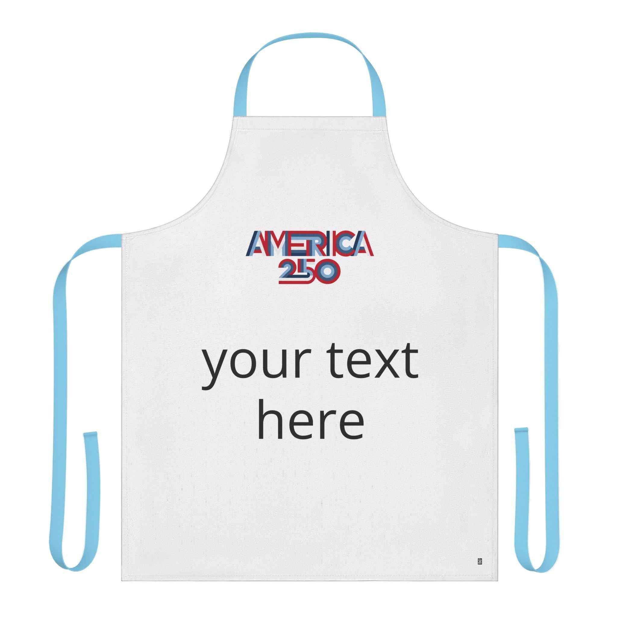 America 250 Personalized Apron | Patriotic 4th of July Kitchen Apron