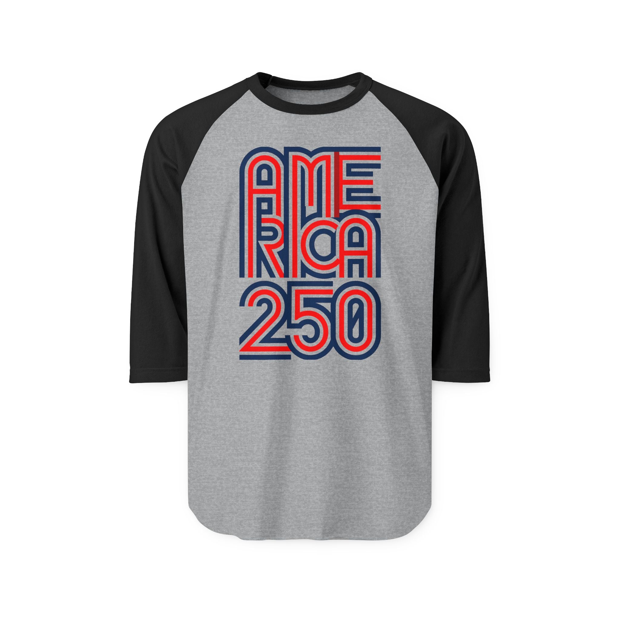 Unisex Three-Quarter Sleeve Raglan Shirt