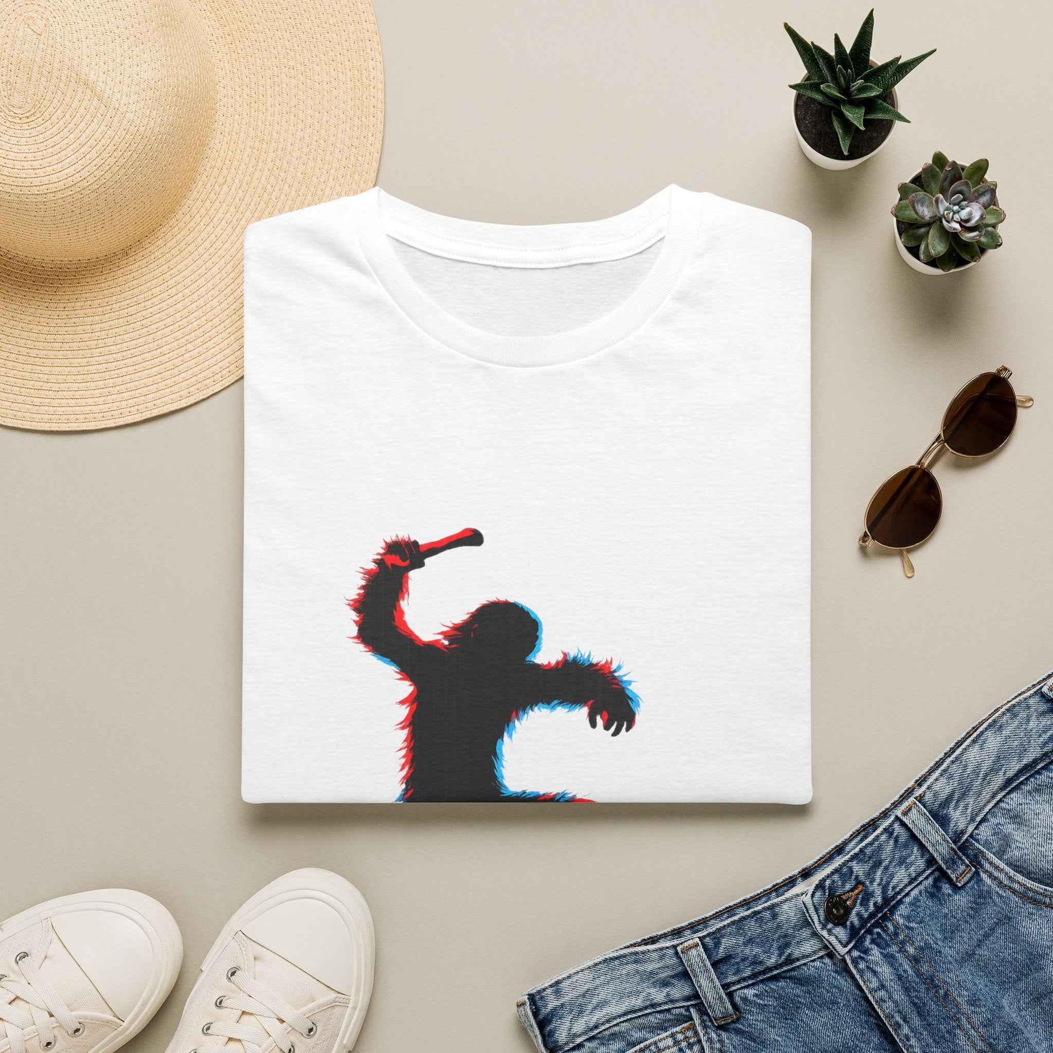 oryggy Originals Summer line Graphic T-Shirt — Glitch Silhouette Tee