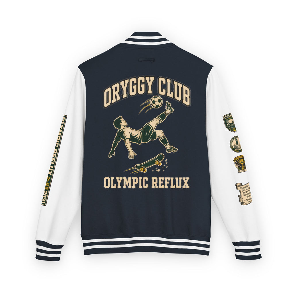 OR Olympic Reflux Varsity Jacket — Alexander Peterson "The Concrete is Master" Edition