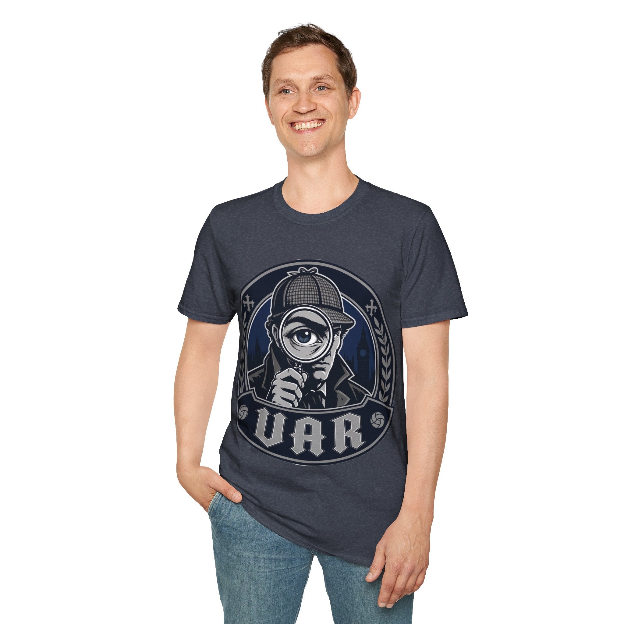 FIFA World Cup 2026 - Detective Eye T-Shirt — Vintage Sherlock Magnifying Glass Design