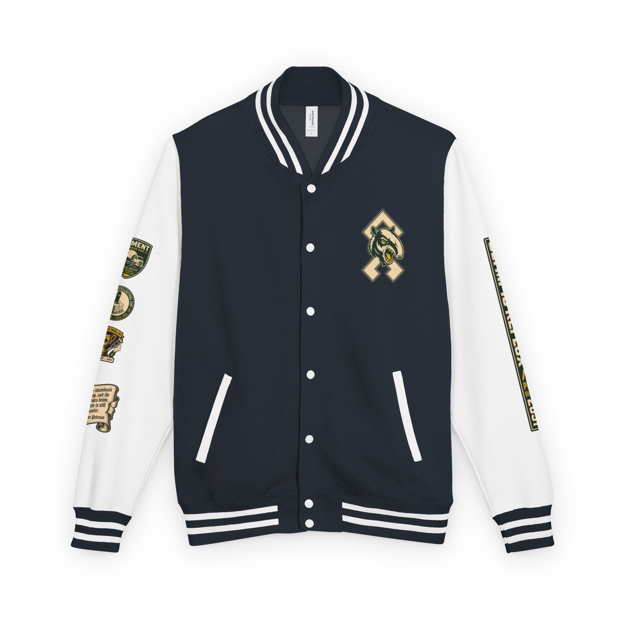 OR Olympic Reflux Varsity Jacket — Alexander Peterson "The Concrete is Master" Edition