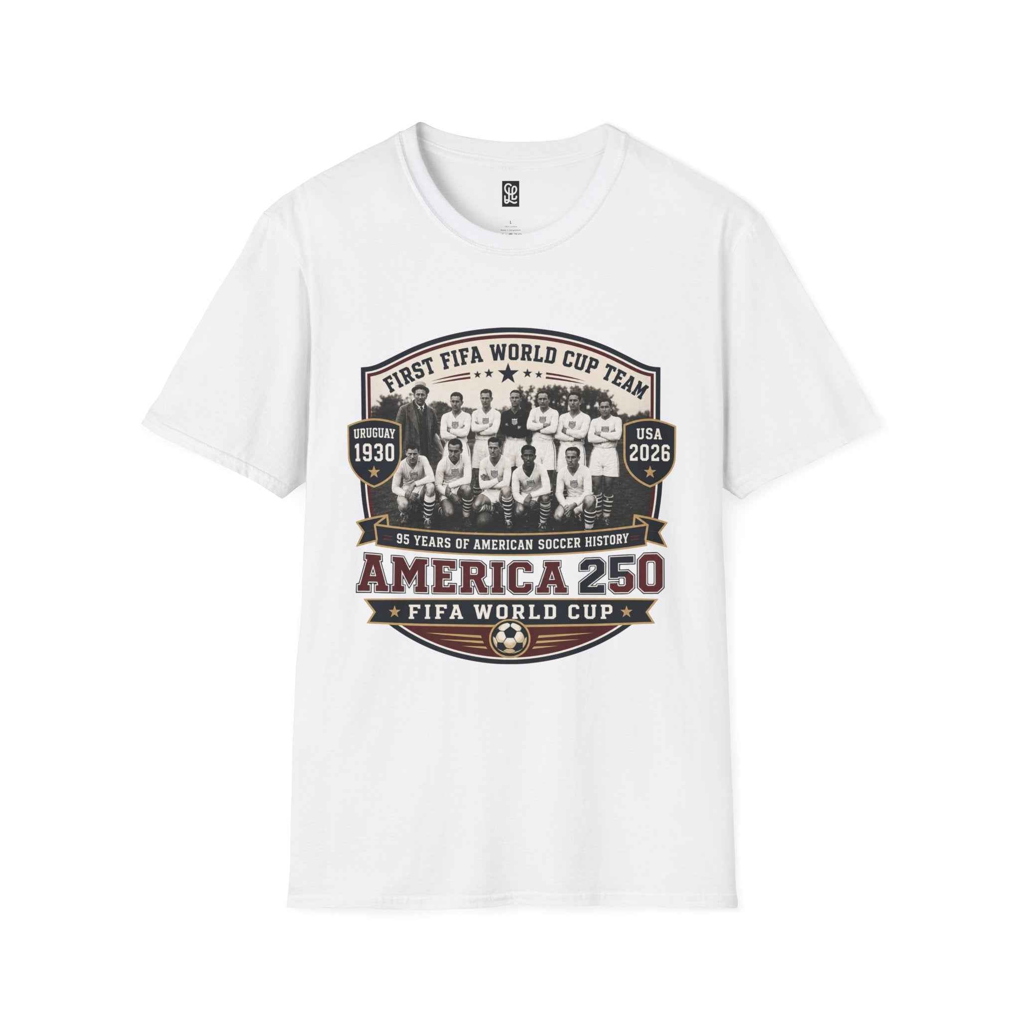 fifa-world-cup-2026-usa-soccer-vintage-team-t-shirt-uruguay-1930-retro-soccer-tee - Retro Football Apparel oryggy