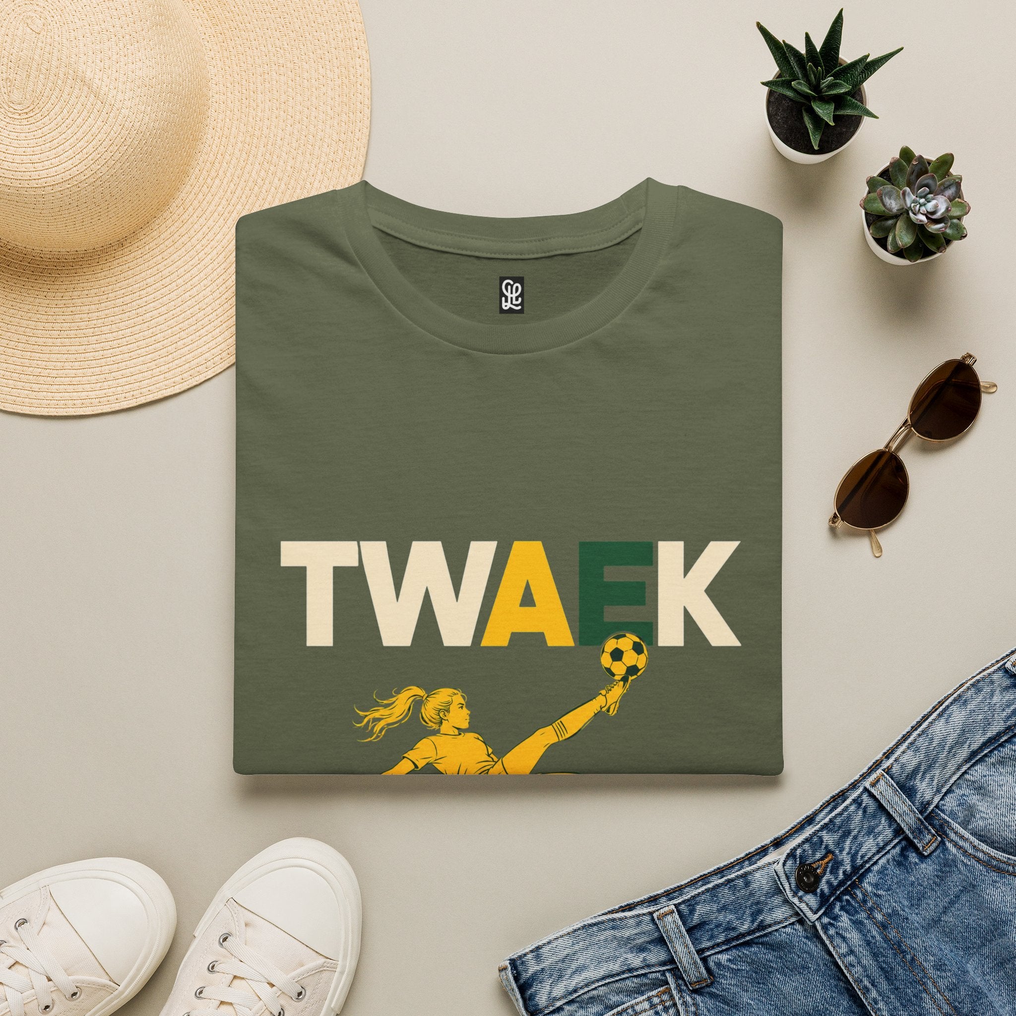 oryggy Originals "TWAEK" Tee — Inclusive Overhead-Kick Streetwear Shirt