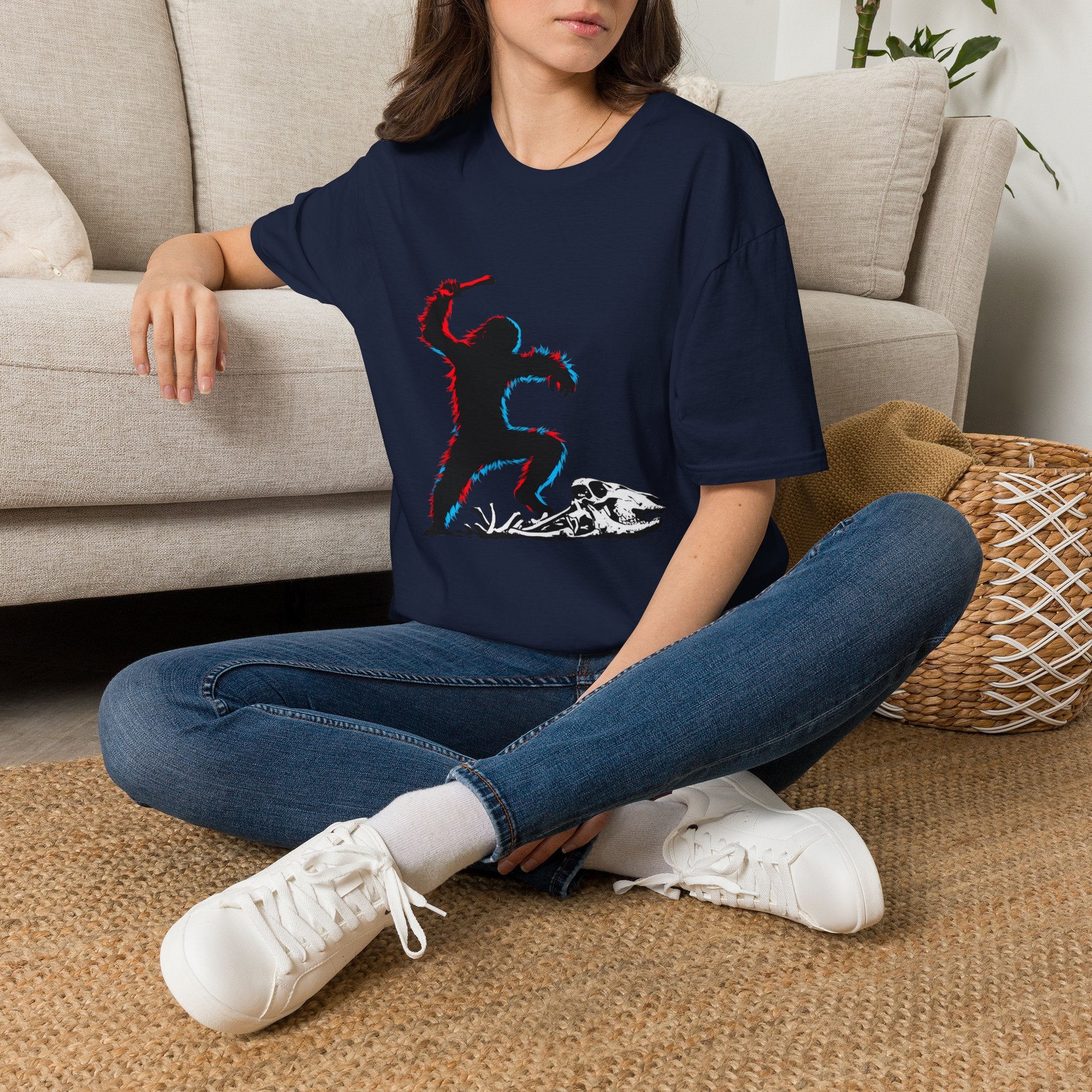 oryggy Originals Summer line Graphic T-Shirt — Glitch Silhouette Tee