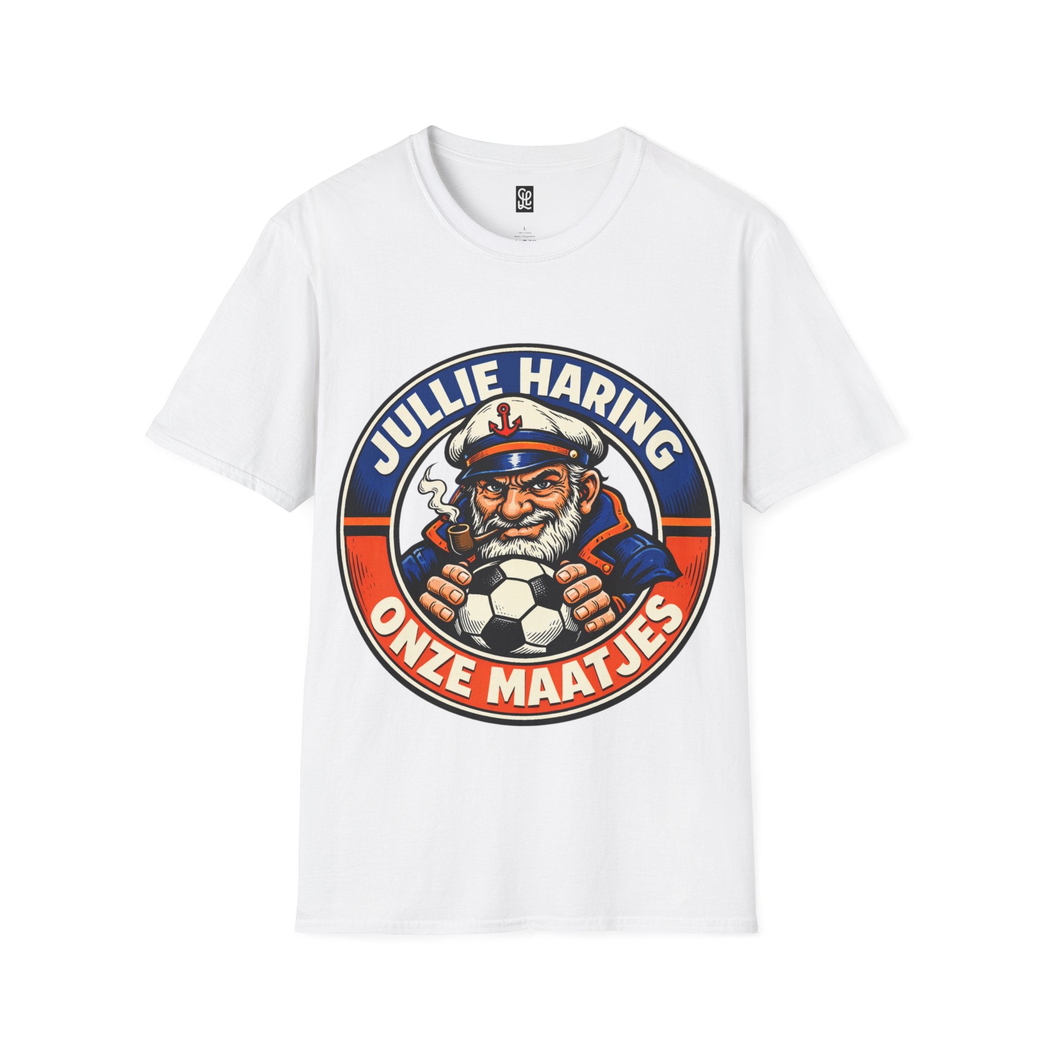 FIFA World Cup 2026 Dutch T-Shirt — 'Jullie Haring Onze Maatjes' Sailor Graphic Tee