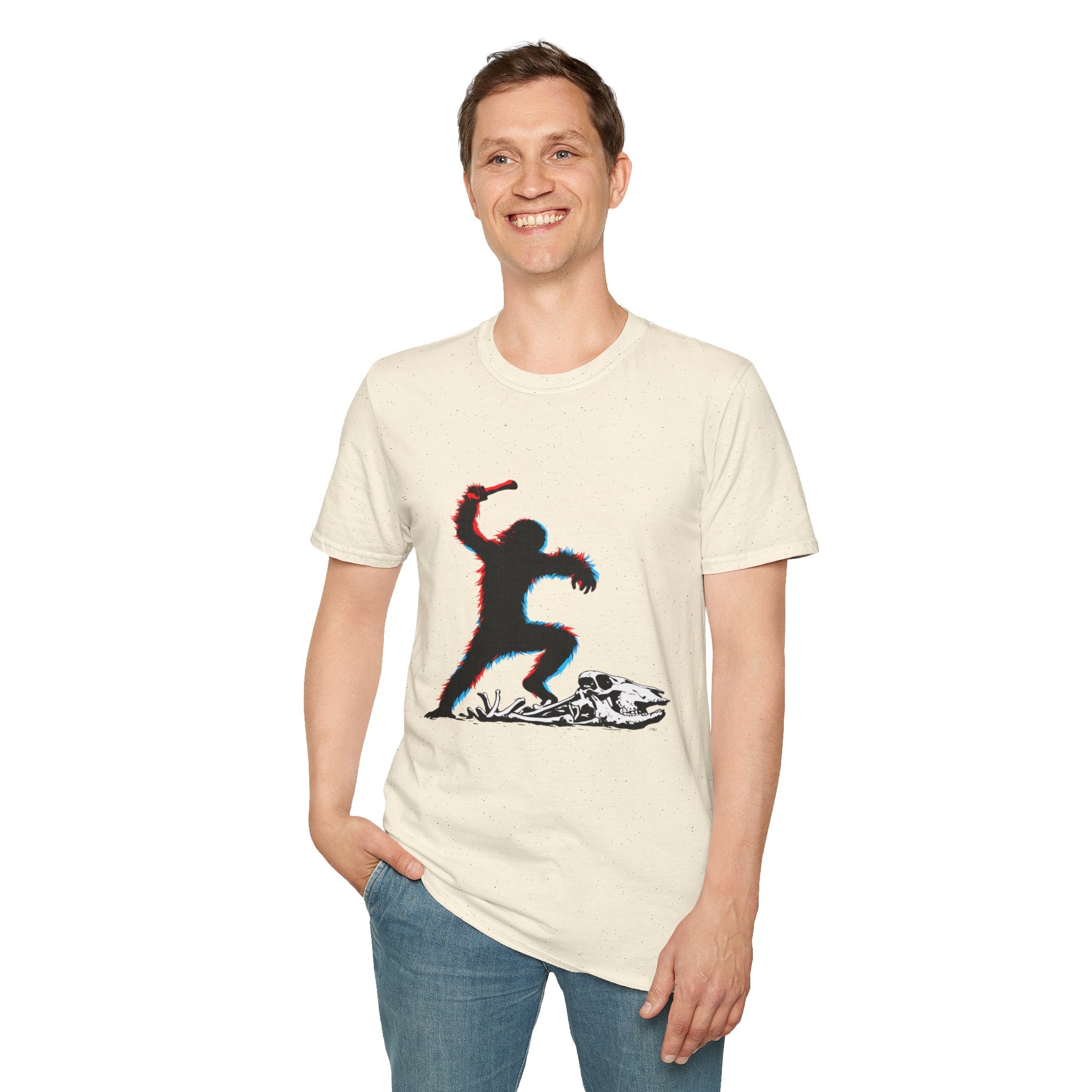 oryggy Originals Summer line Graphic T-Shirt — Glitch Silhouette Tee