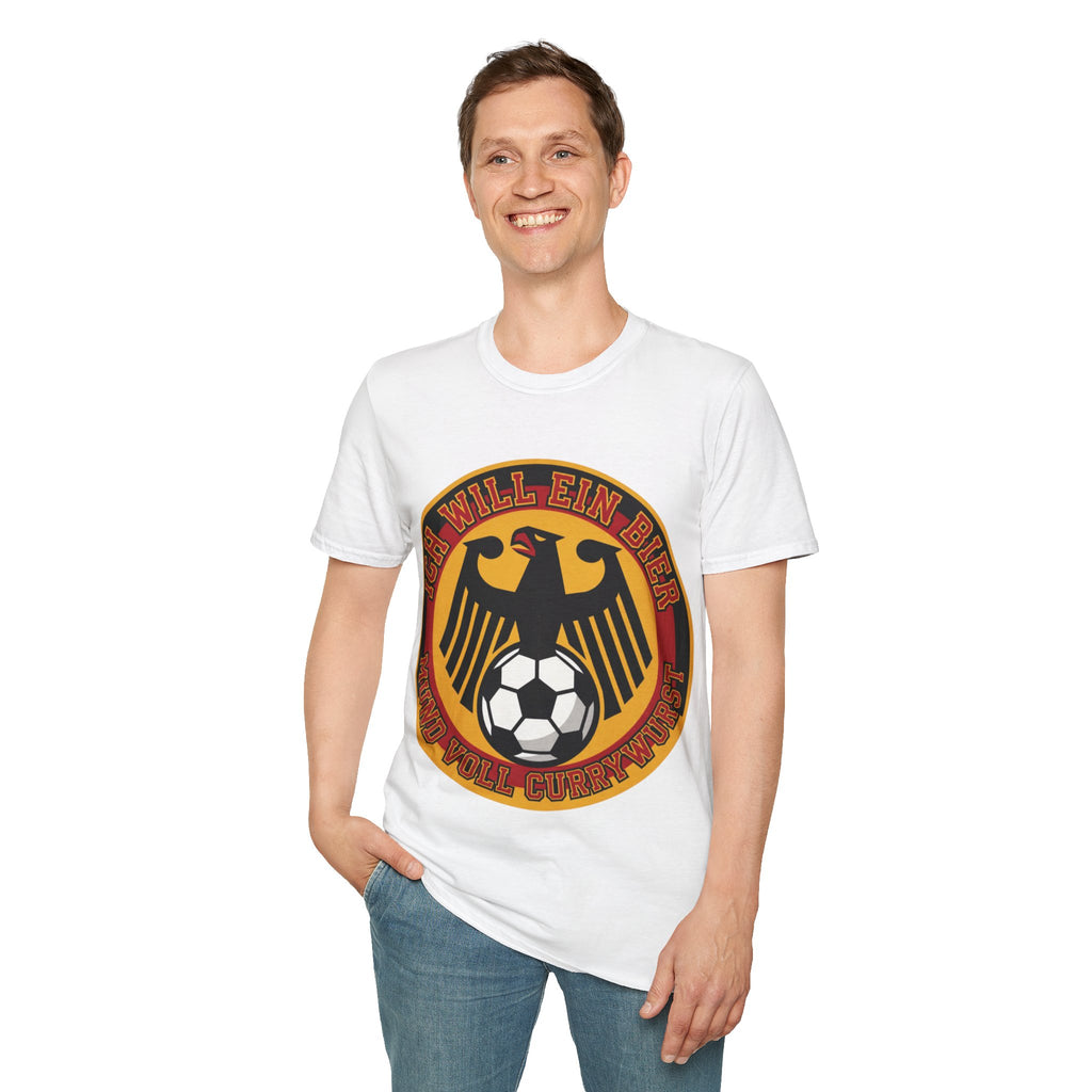 FIFA-Weltmeisterschaft 2026 |  "Ich will ein Bier" Fussball-Tee