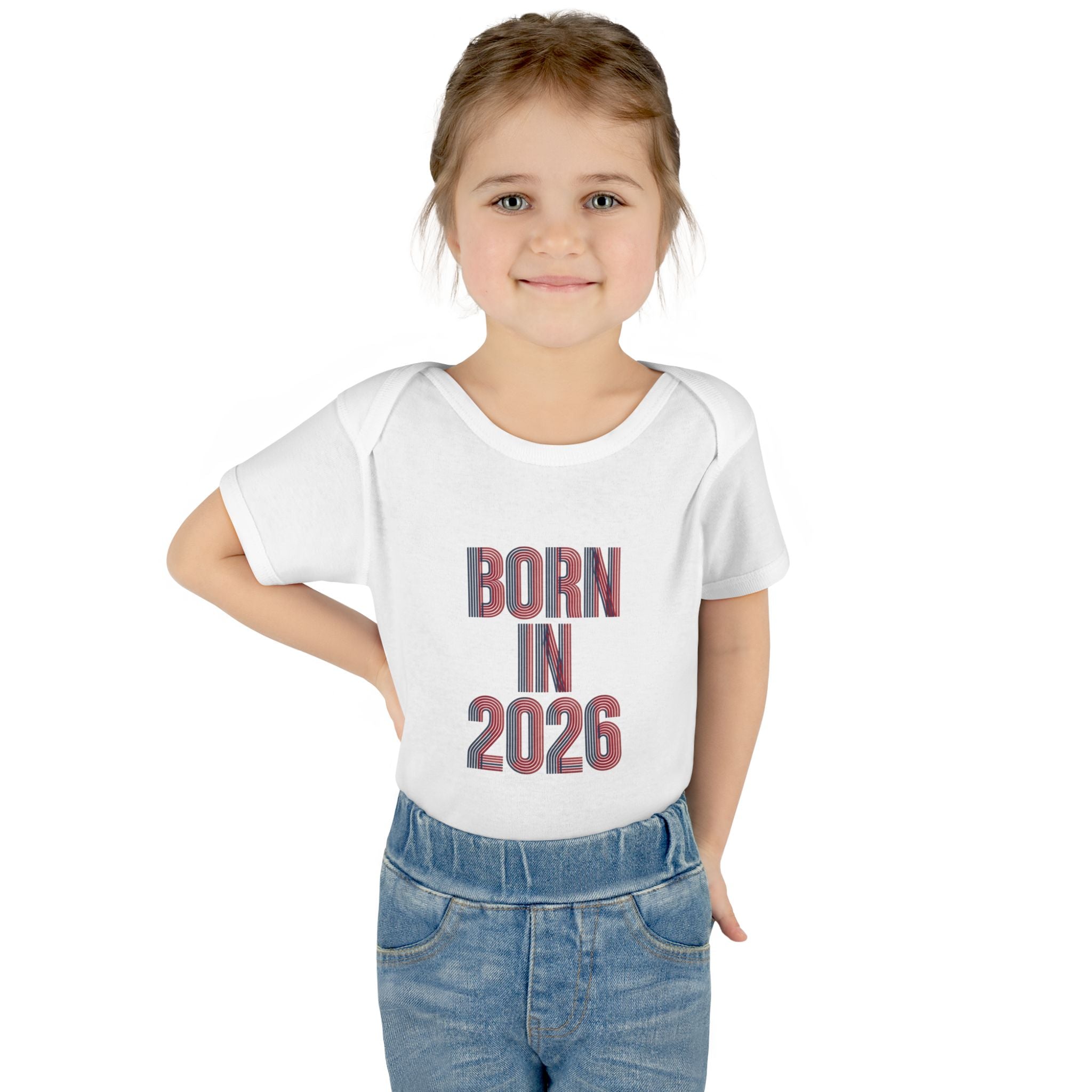 America 250 | Born in 2026 Infant Bodysuit