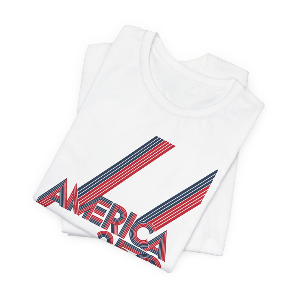 America 250 Retro Stripes Tee