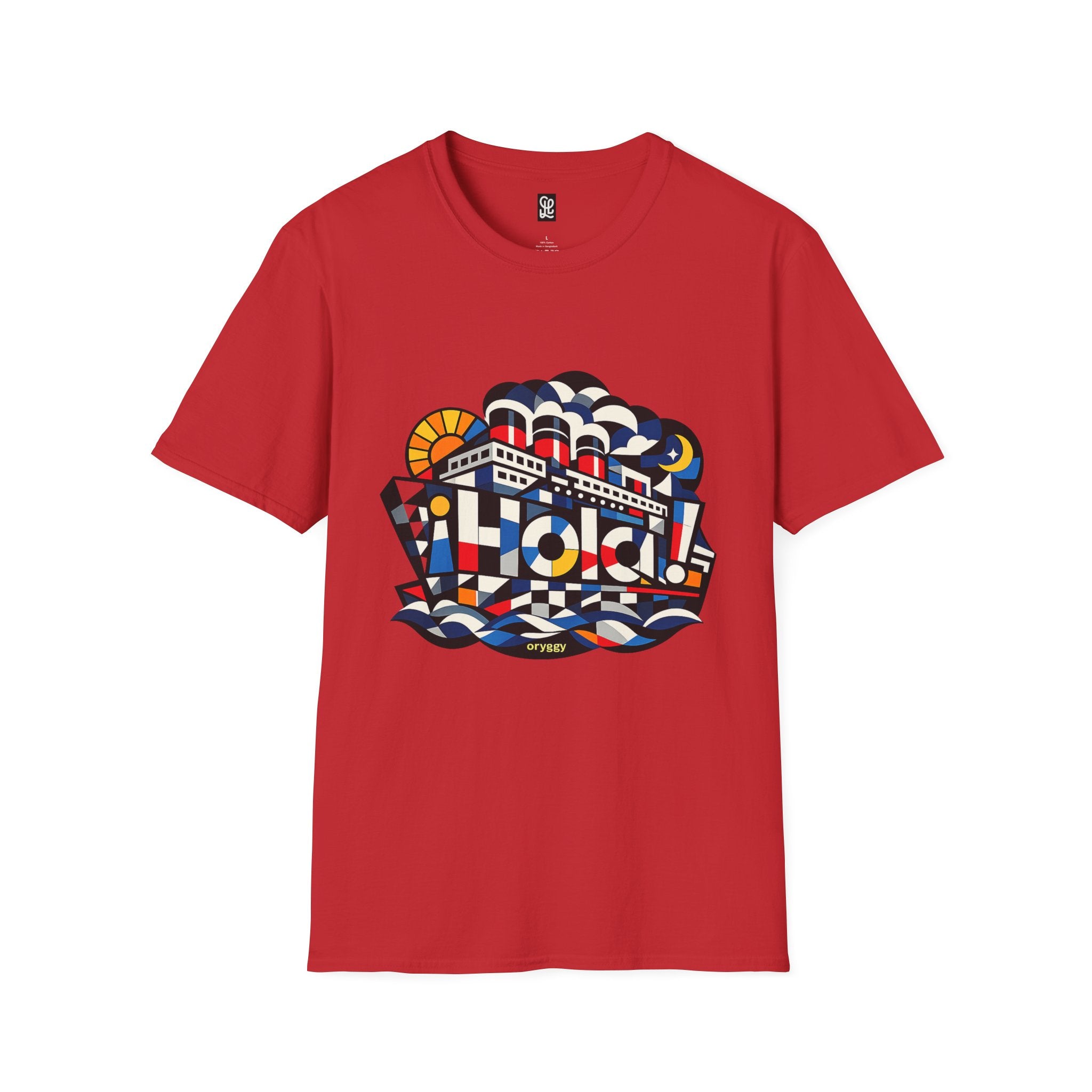 oryggy Originals Summer line T-Shirt — Retro Nautical Cruise Graphic "¡Hola!" Tee