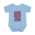 America 250 Personalized Infant Bodysuit | USA Flag