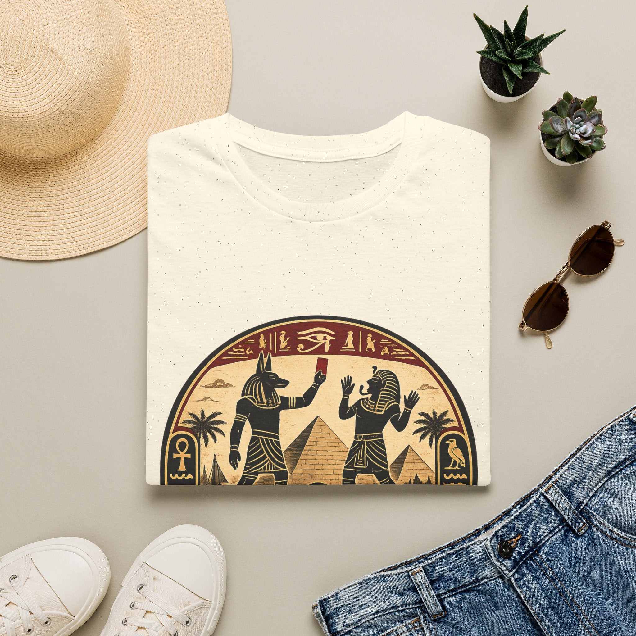 fifa-2026-ancient-egypt-t-shirt-5-000-years-nothings-changed-vintage-pyramid-design - Retro Football Apparel oryggy