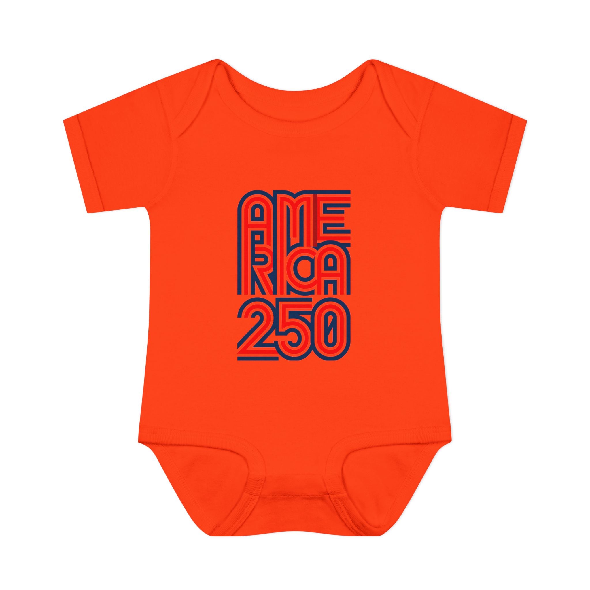 America 250 Personalized Infant Bodysuit | USA Flag