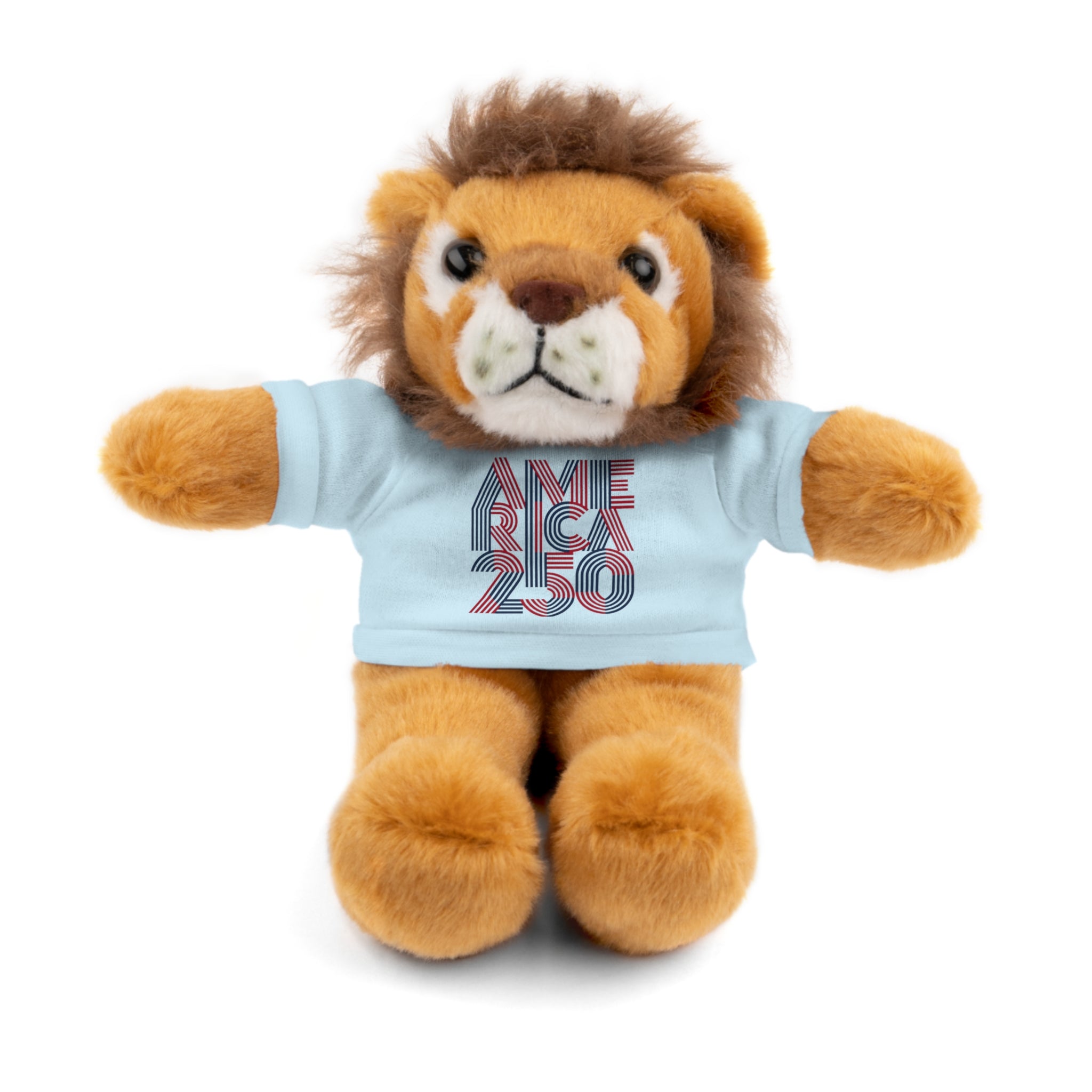 America 250 Teddy Bear plush | Patriotic stuffed animal with tee